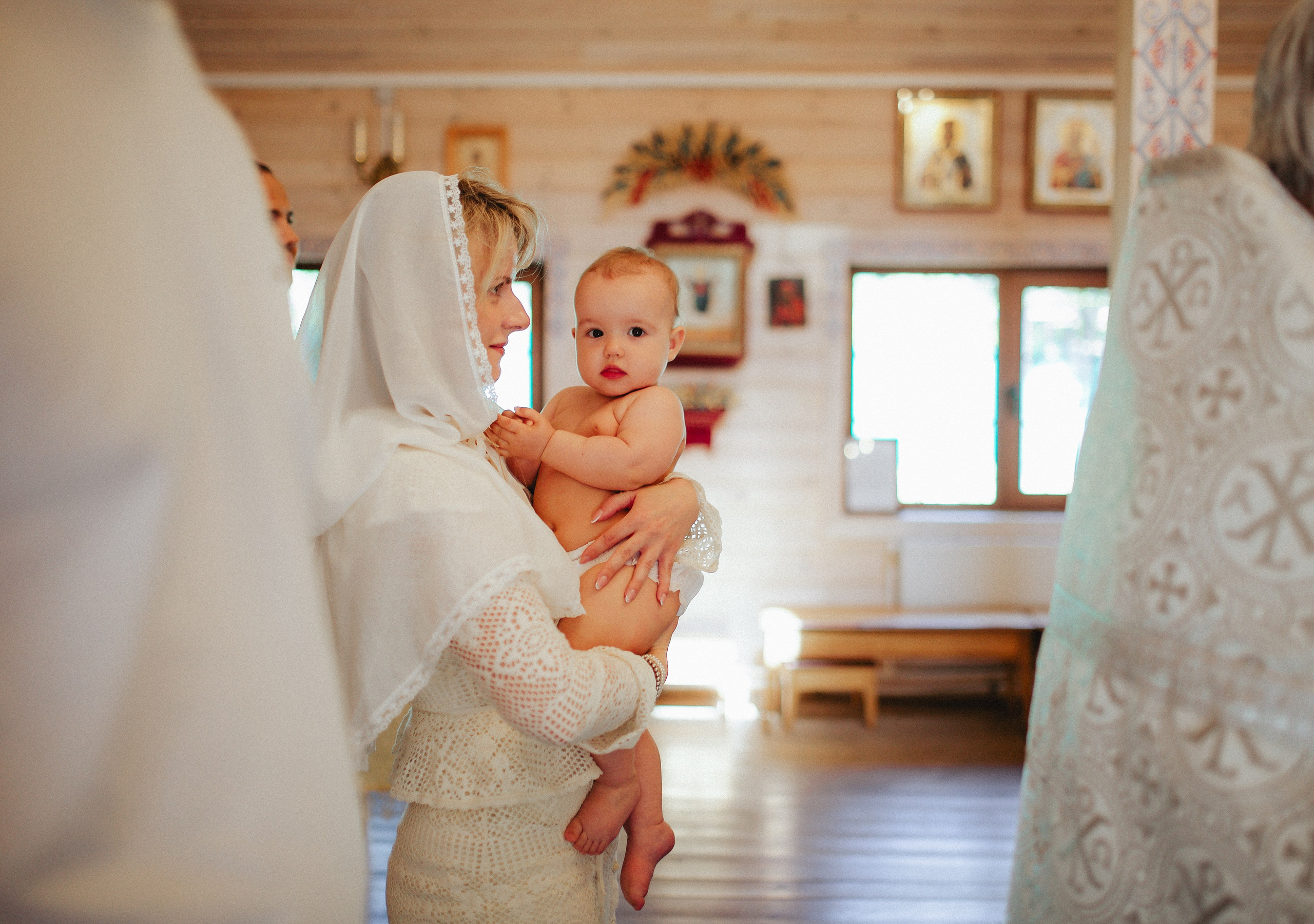 Таинство Крещения Мирославы. Фотограф в Москве Алёна Гладкова
