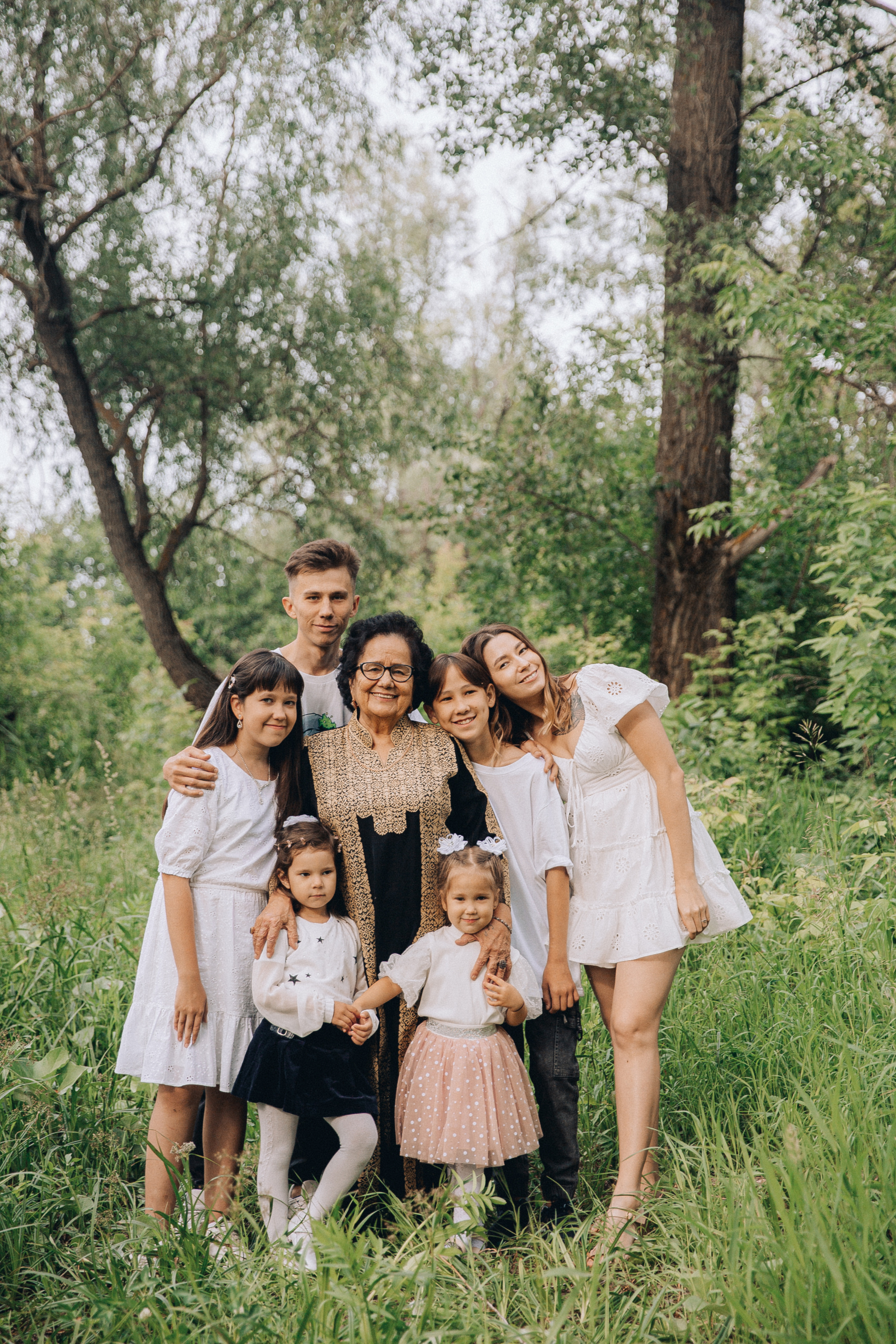 Азалия и ее большая семья. Свадебный и семейный фотограф в городах Уфа и Стерлитамак