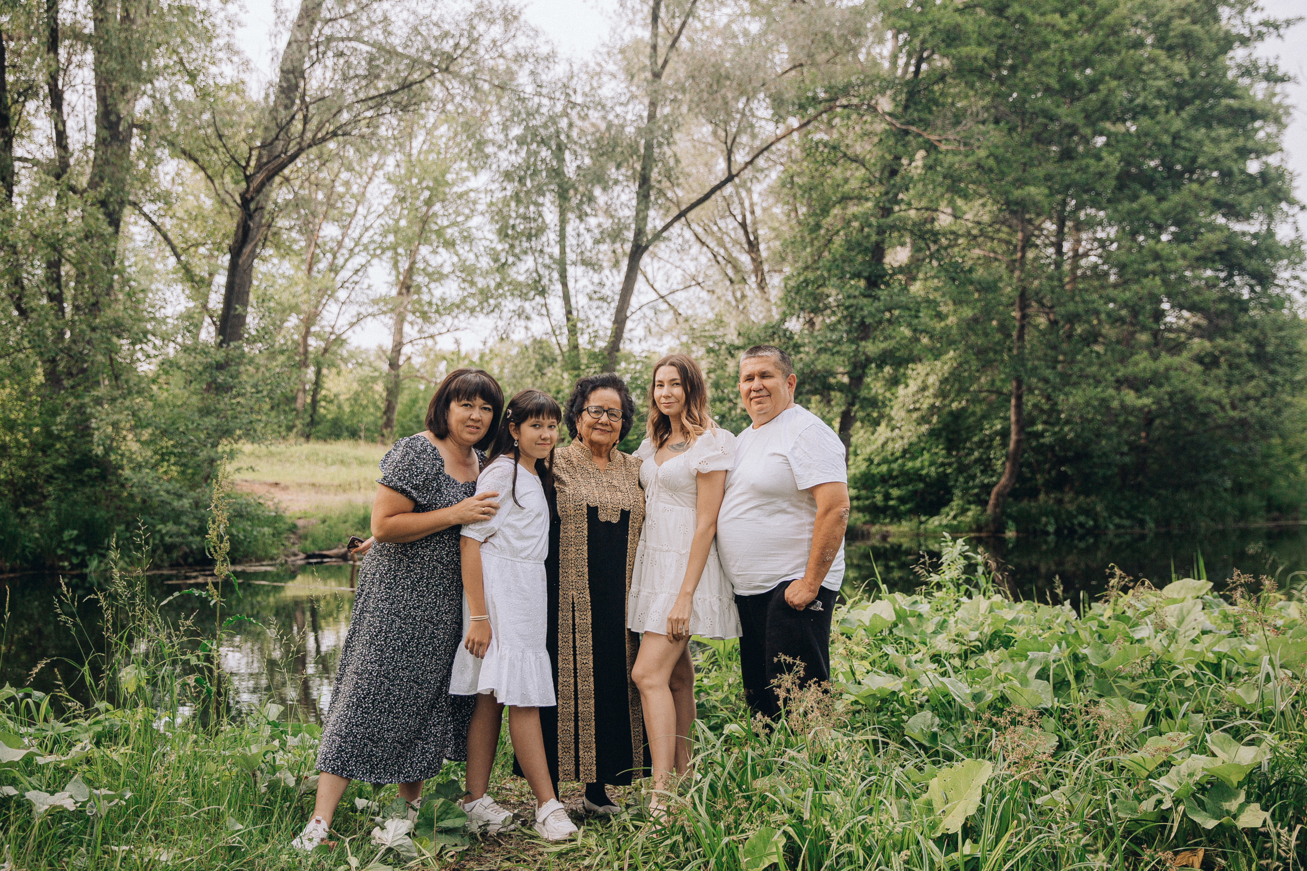 Азалия и ее большая семья. Свадебный и семейный фотограф в городах Уфа и Стерлитамак