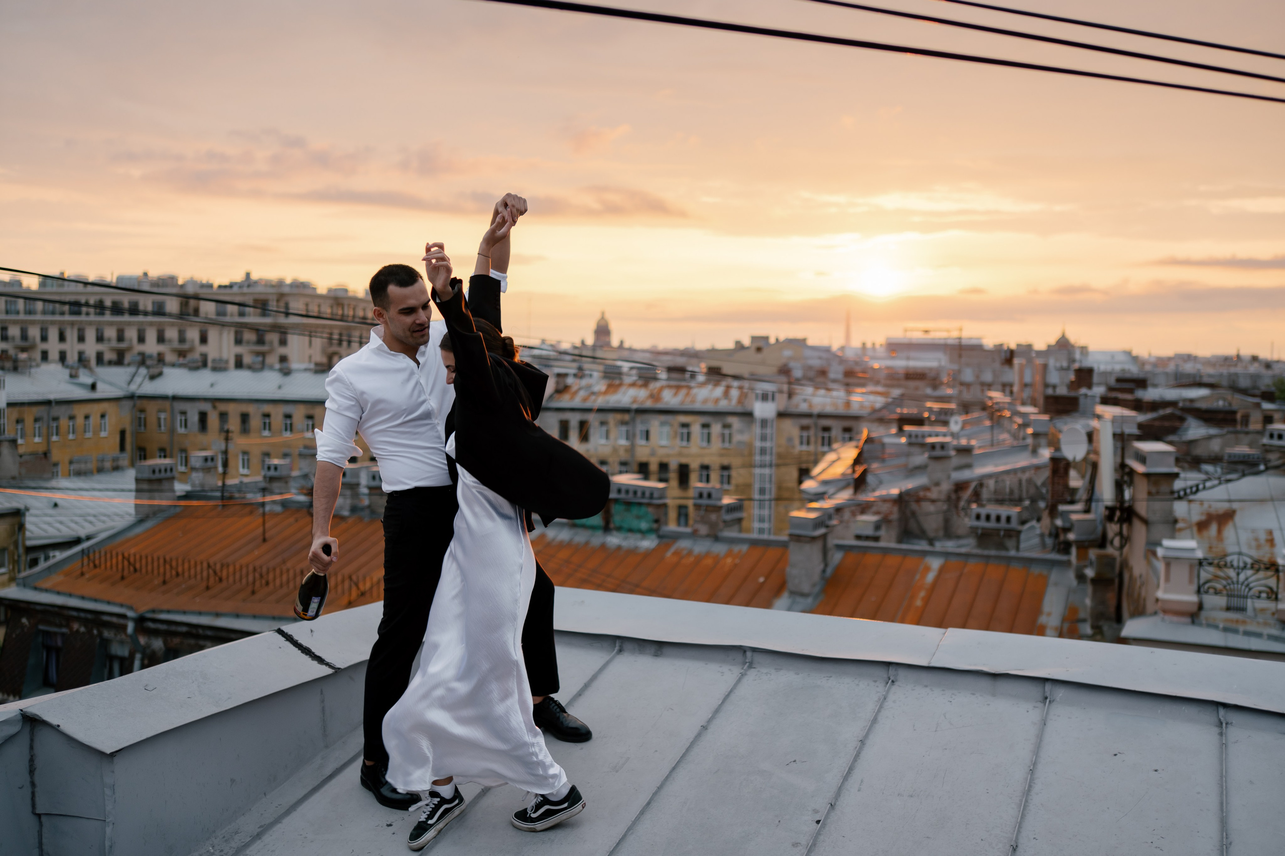 На крышах Питера. Семейный и свадебный фотограф в Красногорске Анастасия Тихонова