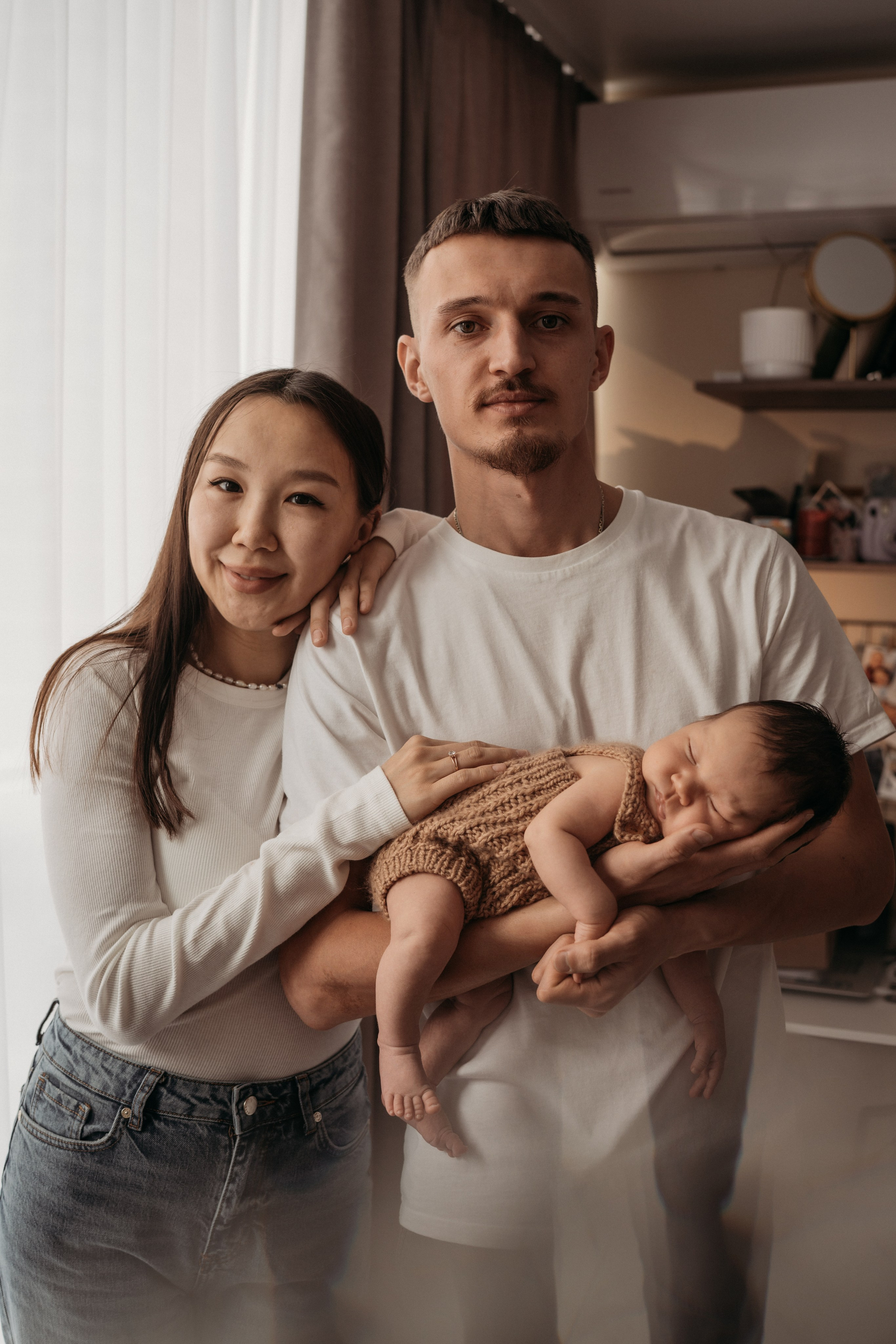 Домашняя съемка. Фотограф новорожденных во Владивостоке Ромашко Виктория