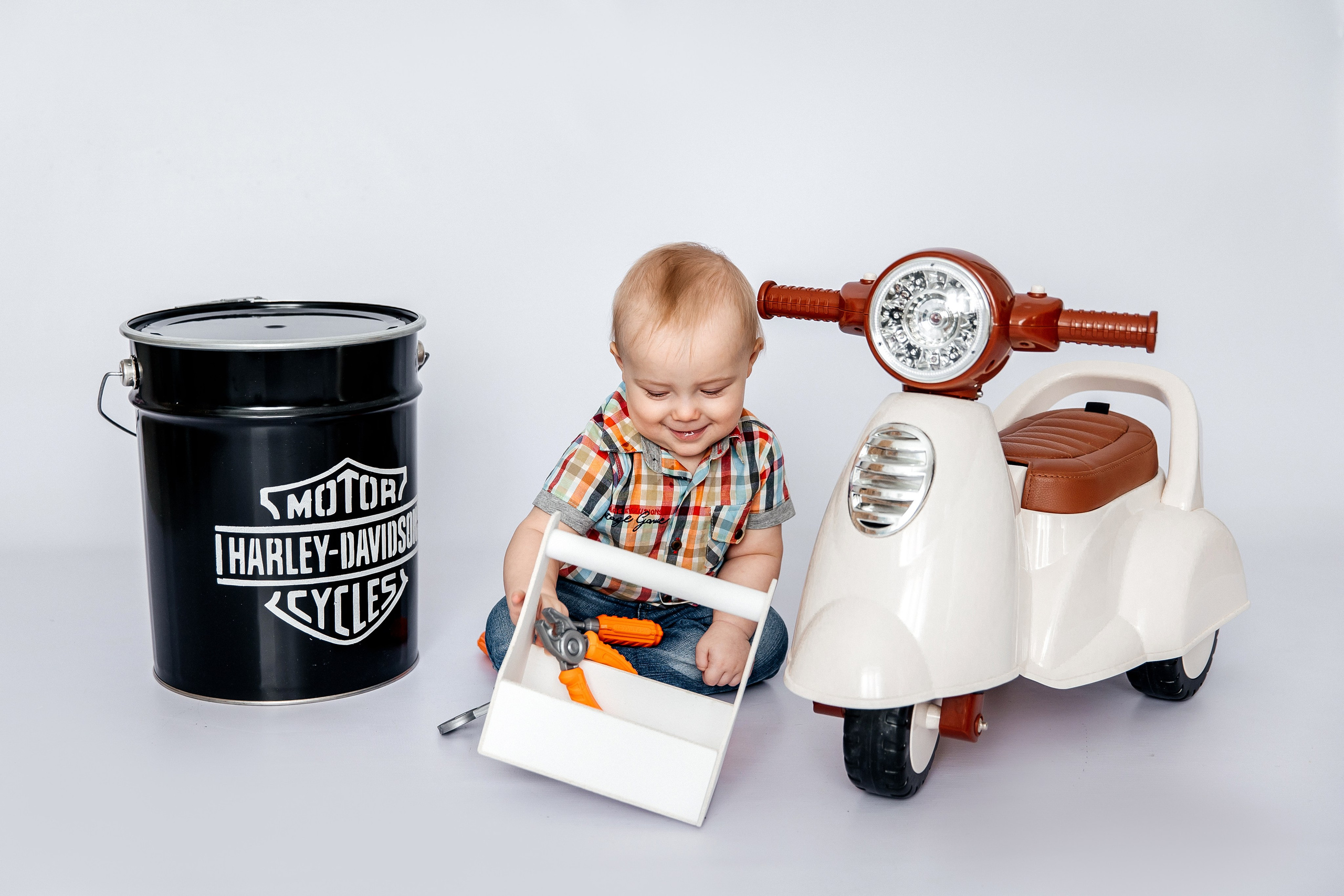 Мотоцикл. Детский фотограф, выпускные альбомы в Нижнем Новгороде Бодягина Мария