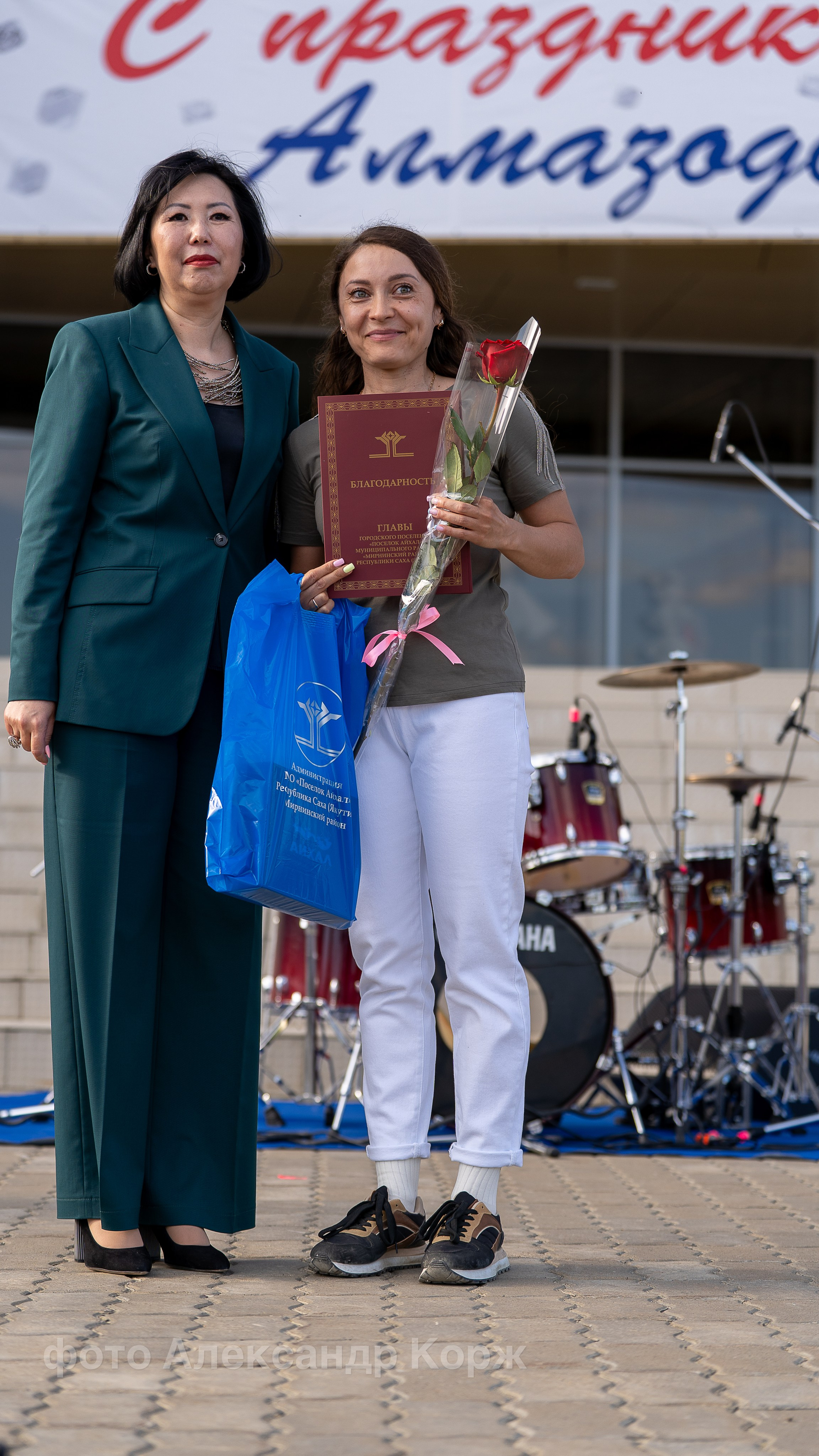 💎Праздничный концерт ко Дню города и Дню алмазодобытчика. Фотографии и видеосъемка, Айхал, Удачный, Якутия. Фотографии Айхал