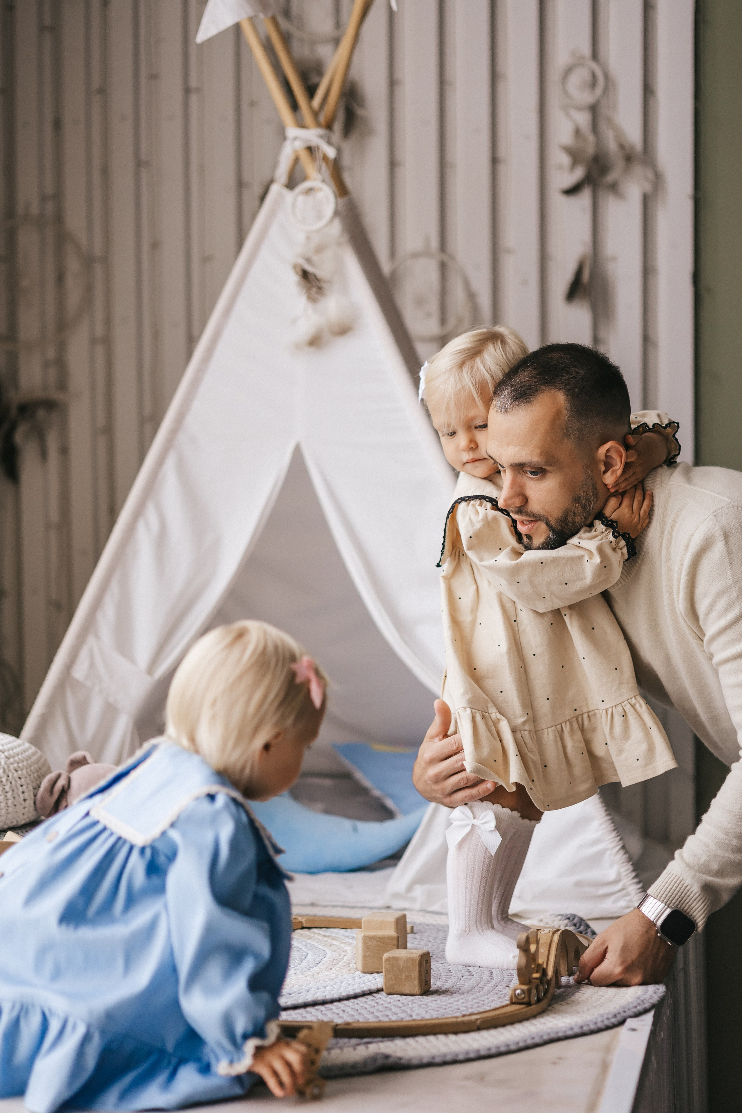 Сергей, Екатерина, Маша и Аня. Фотограф Нижний Новгород
