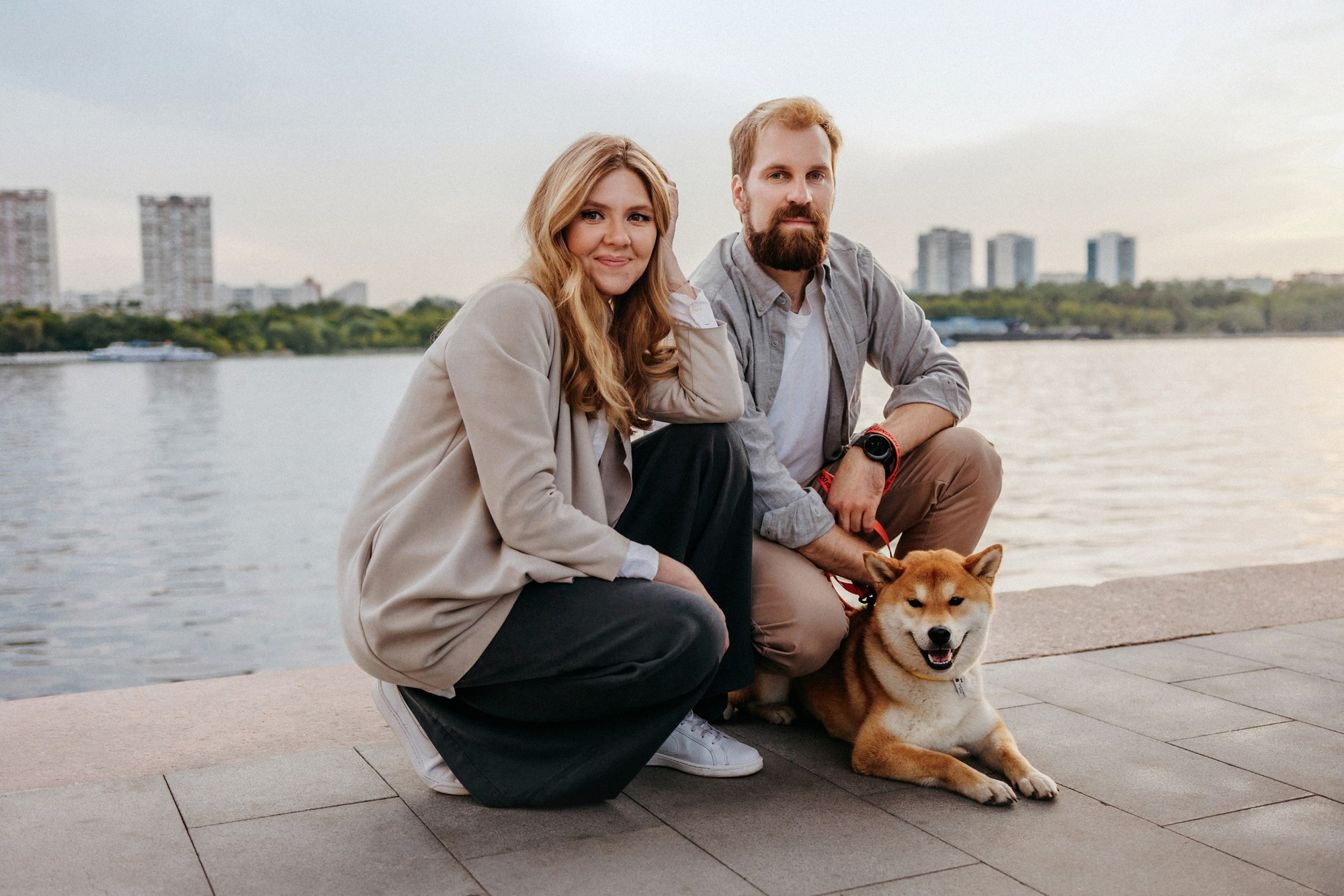 Аня, Влад и Ики. Фотограф-анималист Елена Радченко, Москва