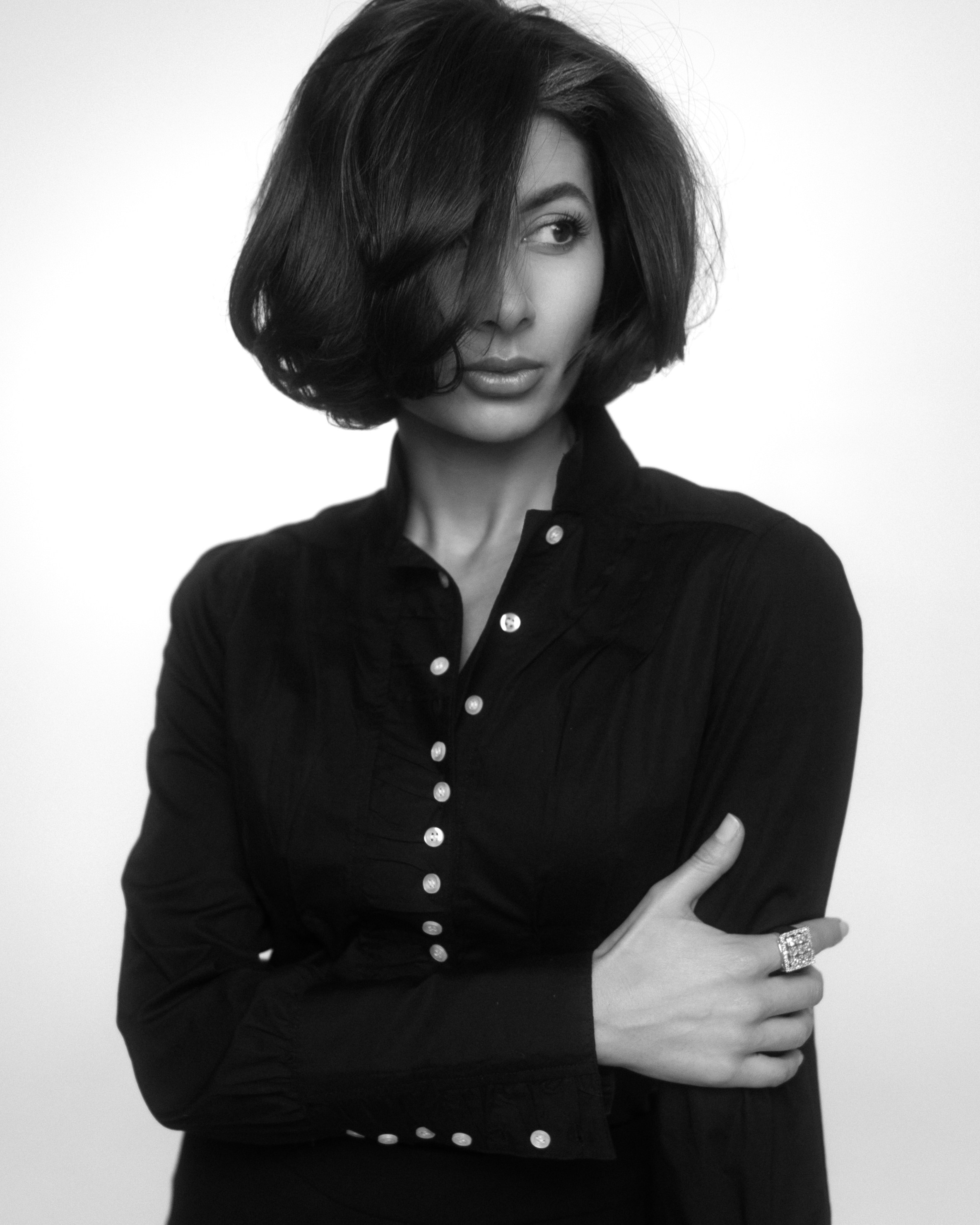 Women’s studio portrait photoshoot by Anton Avanzato