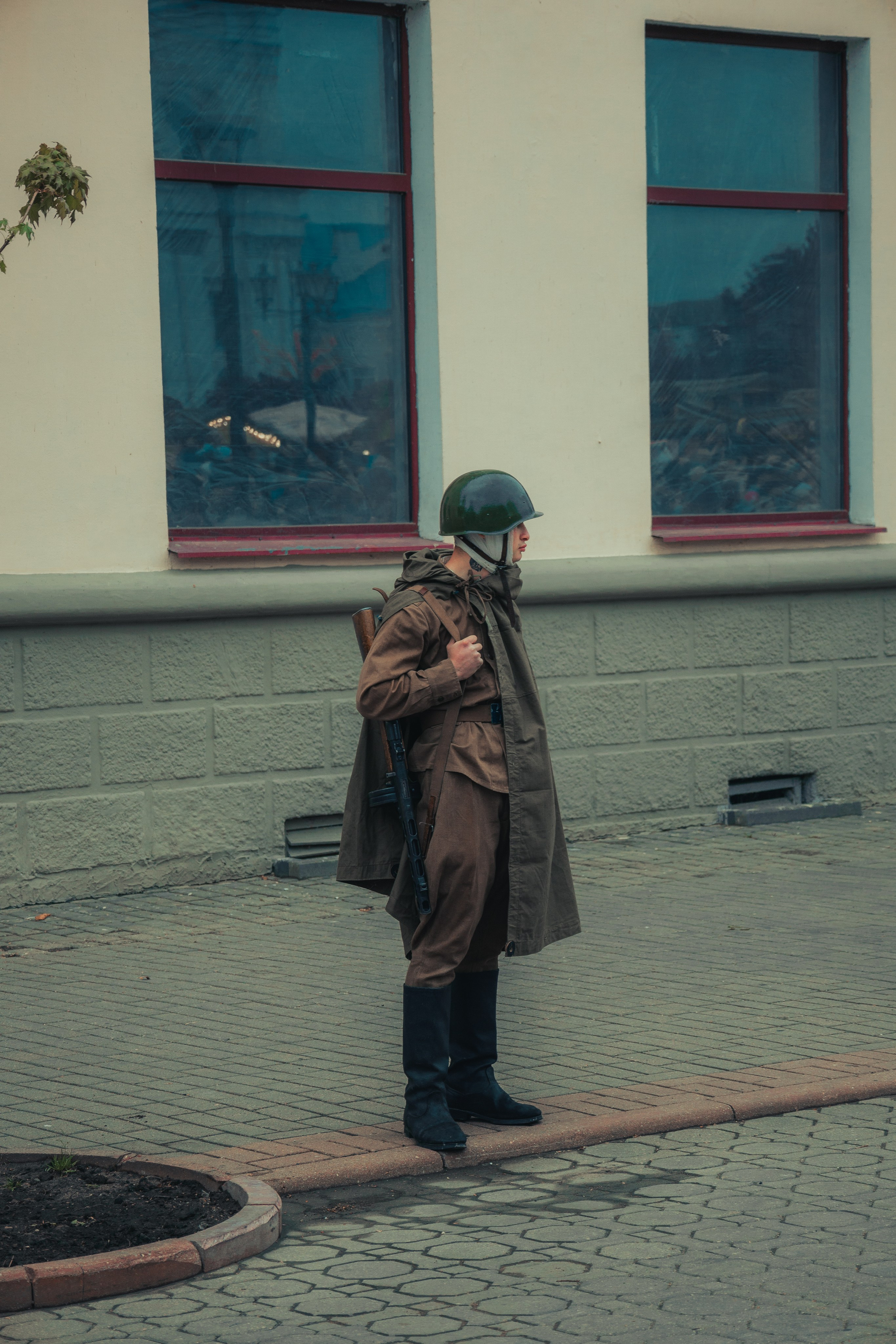 Реконструкция взятия рейхстага. Photographer Vladislav Voronovich