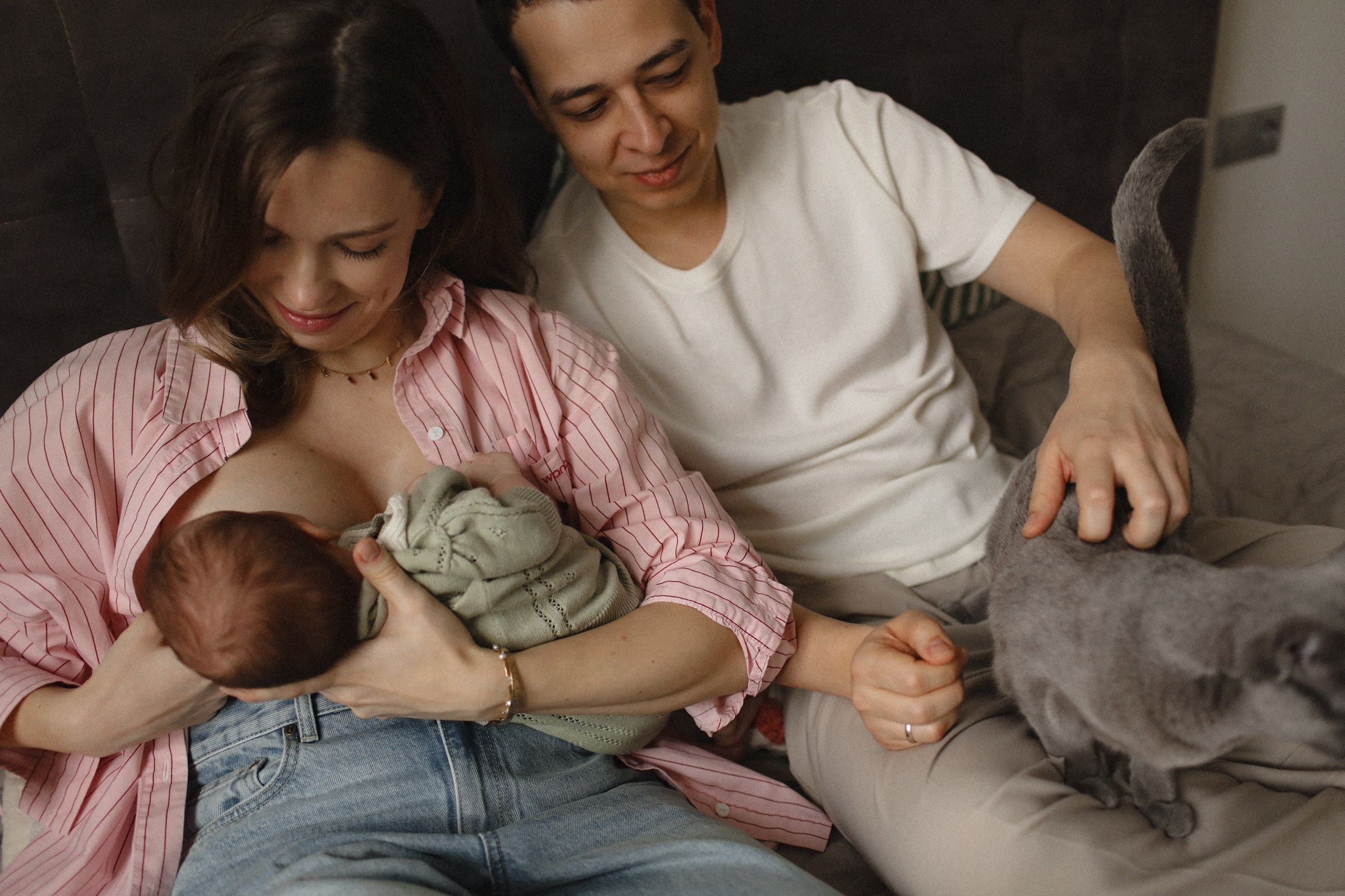 Про Сашу, Илью и их крошку. Семейный фотограф в Москве Алевтина Носова