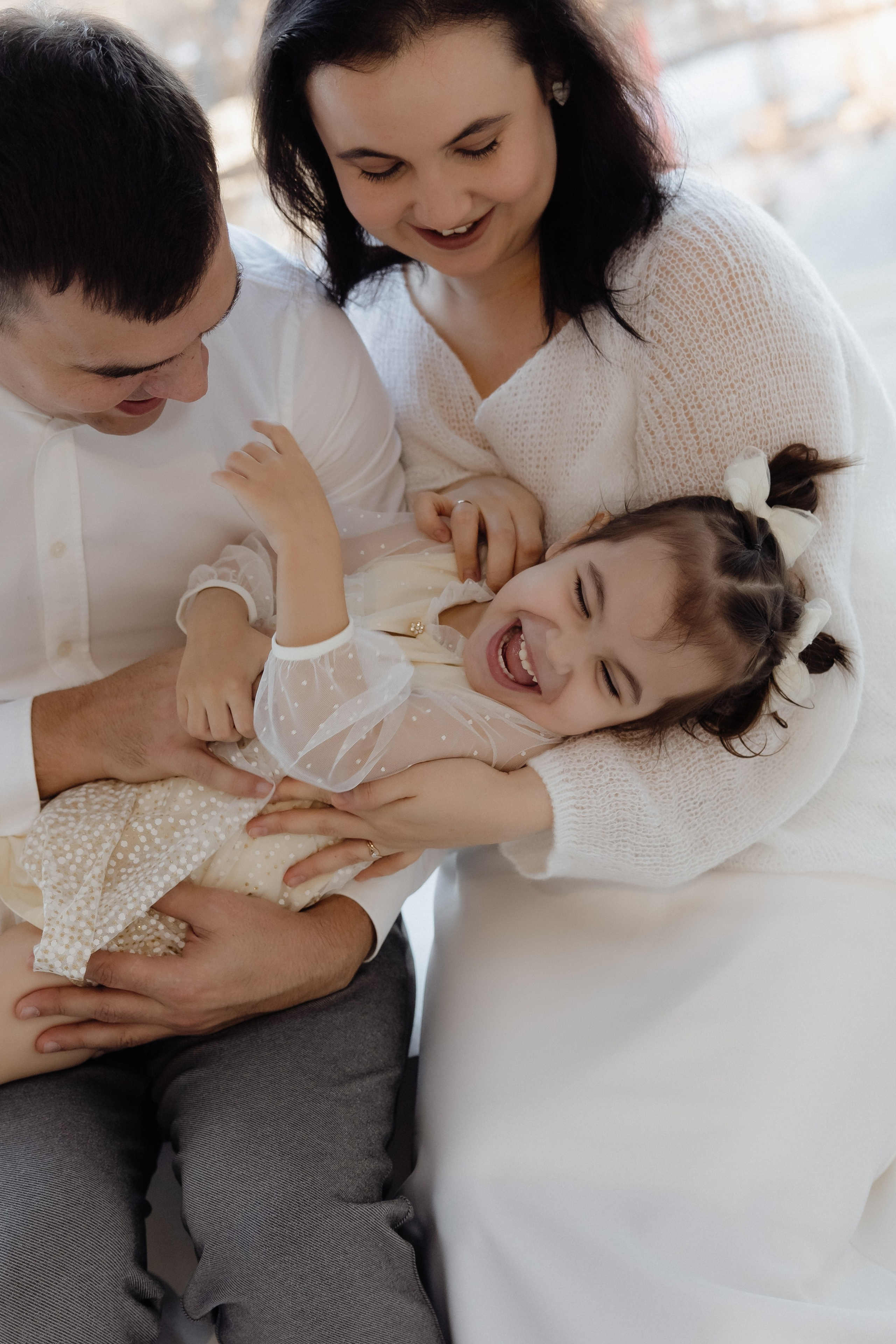 Николай, Зарина и Кира. Семейный и свадебный фотограф в Челябинске Мария Леонтьева