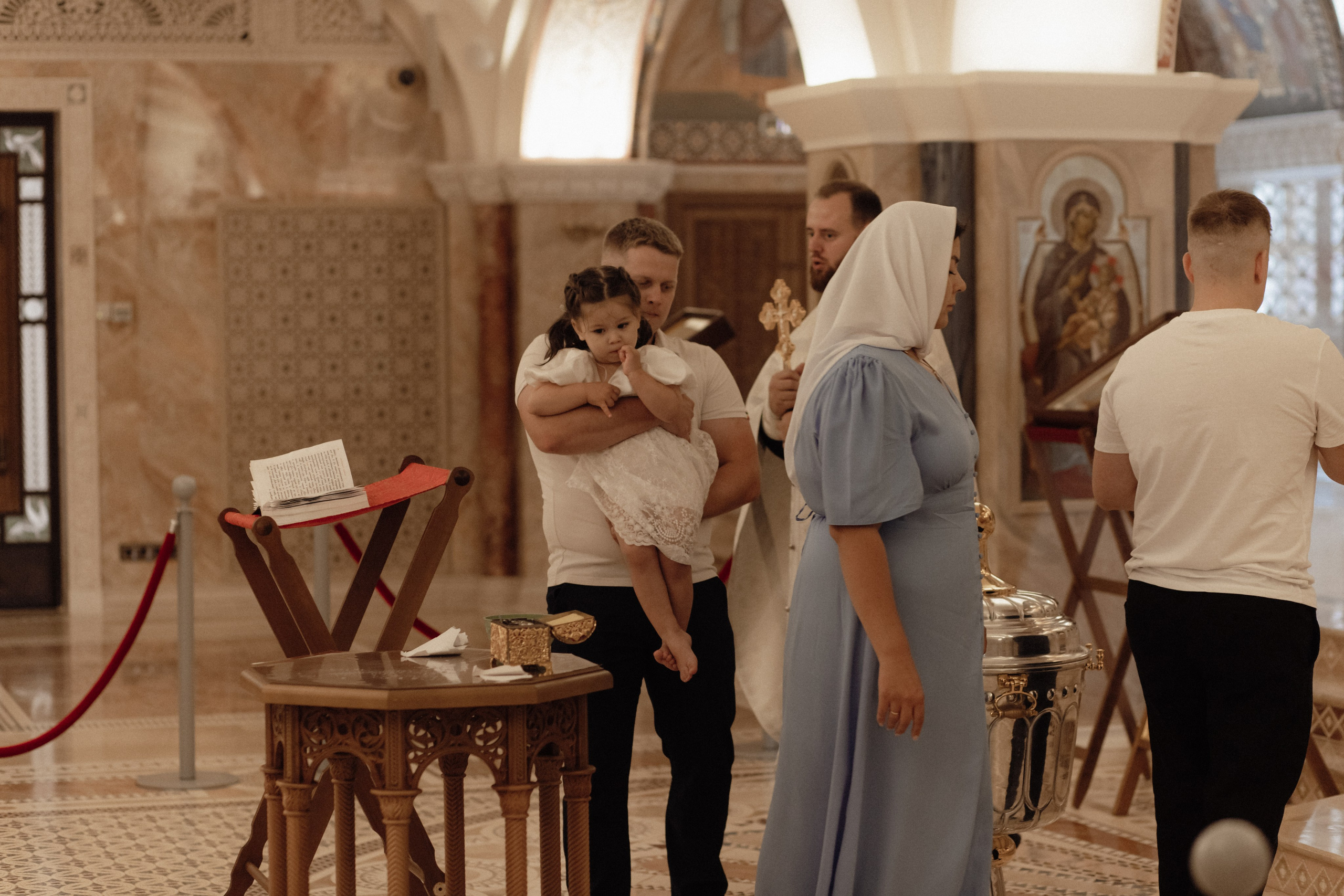 Крещение Киры. Семейный и свадебный фотограф в Челябинске Мария Леонтьева