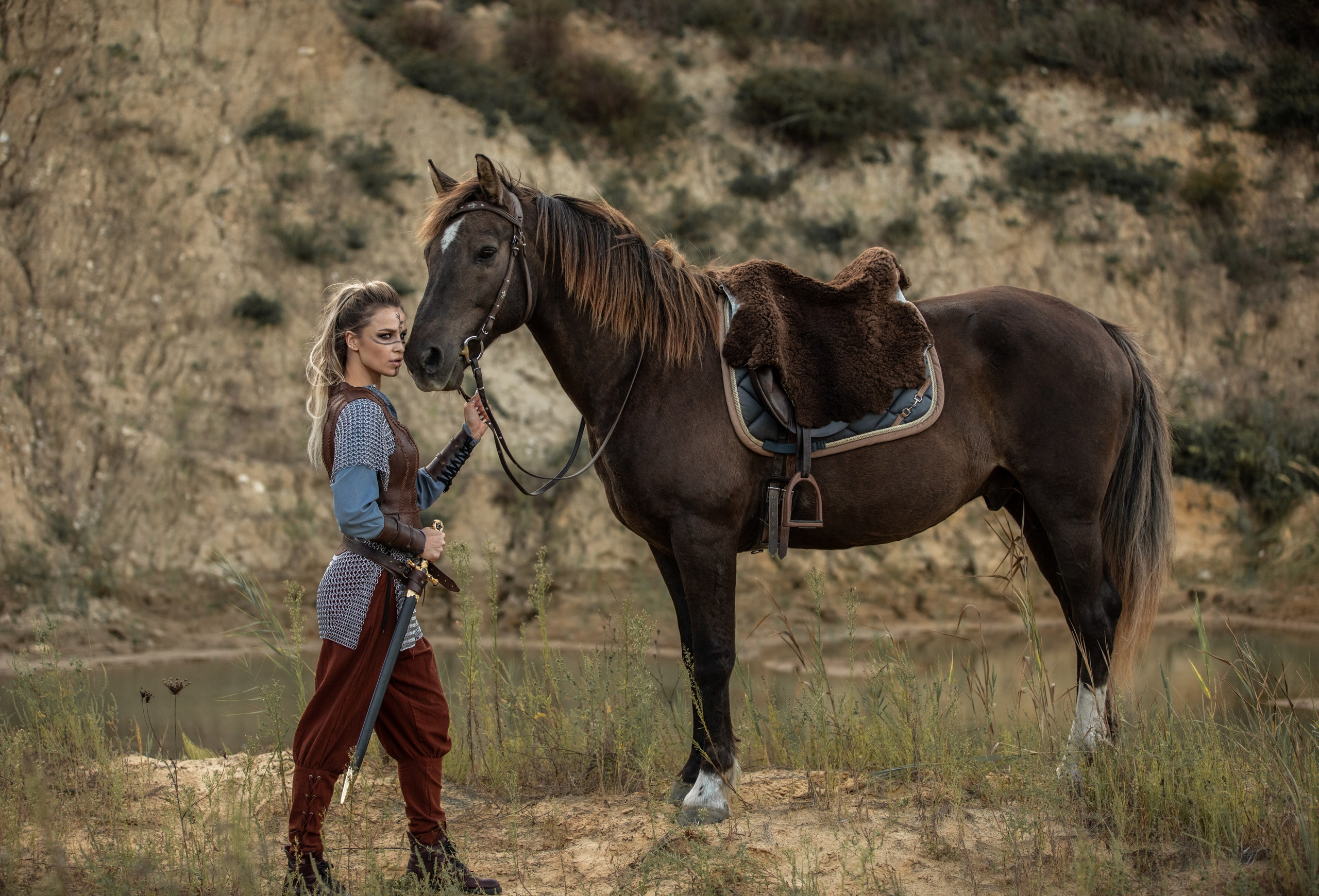 Викинг. Конный и театральный фотограф Анапа