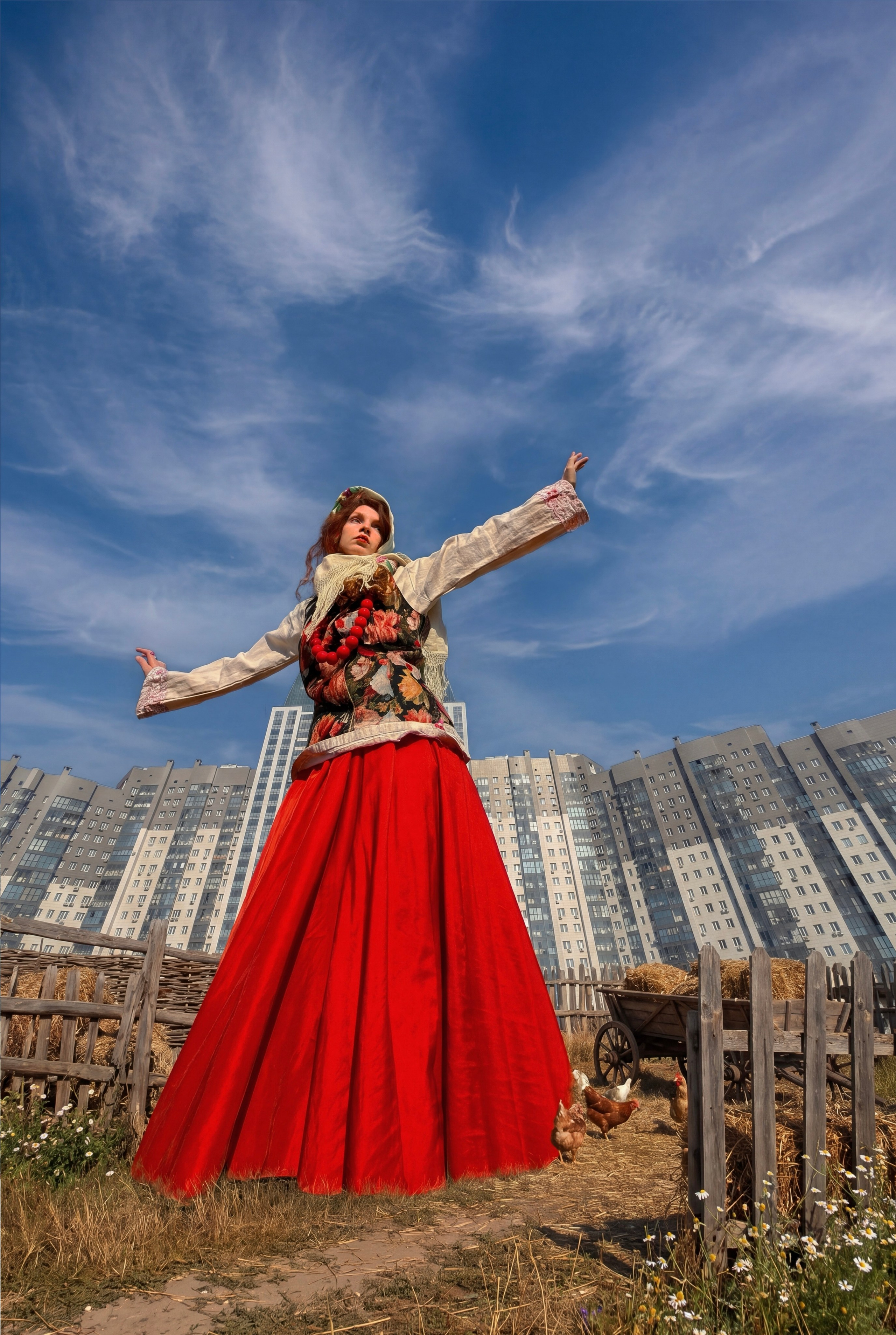 Деревня посреди мегаполиса