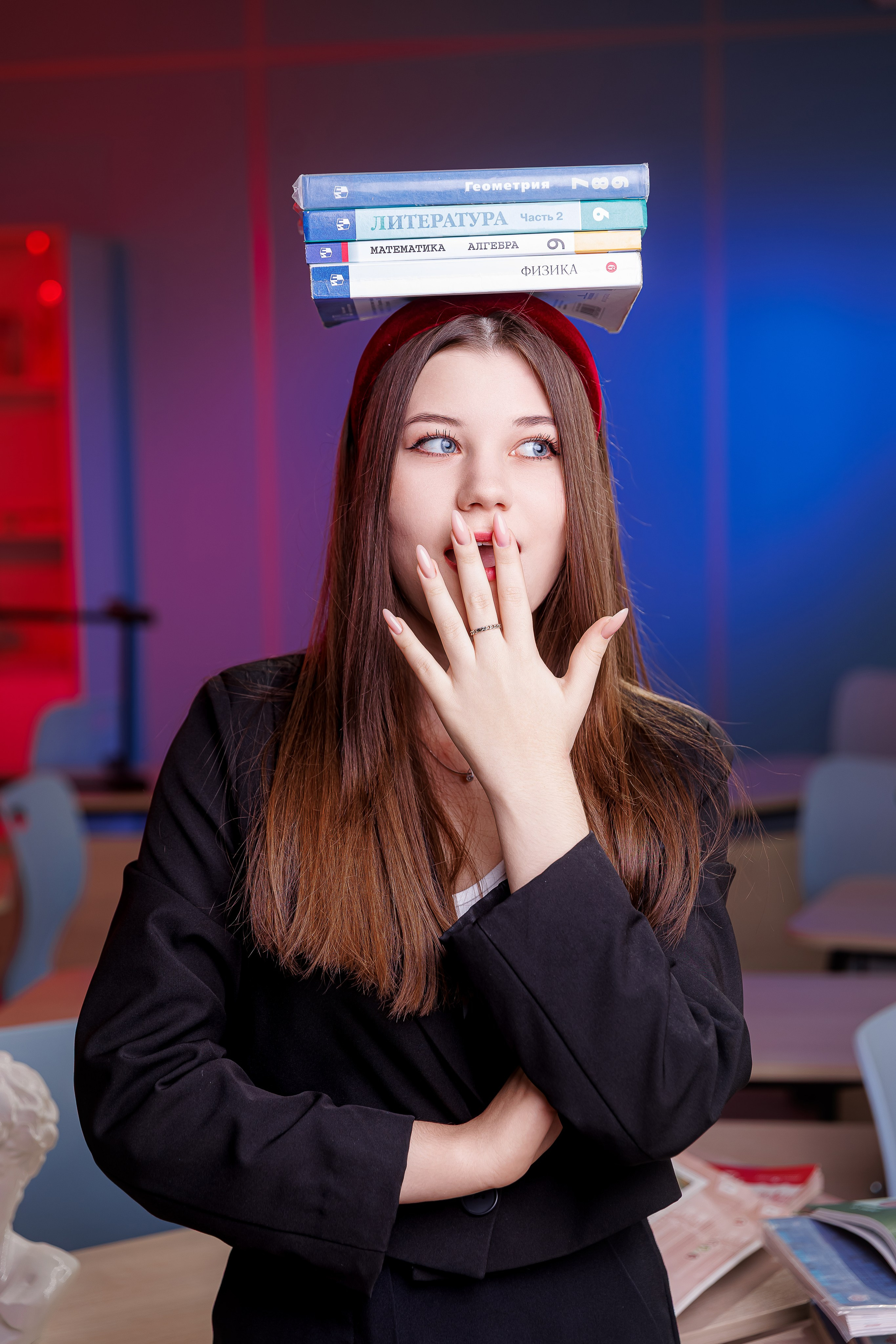 Портреты с цветной подстветкой. Семейный и детский фотограф Комина Елена, Власиха, Одинцово