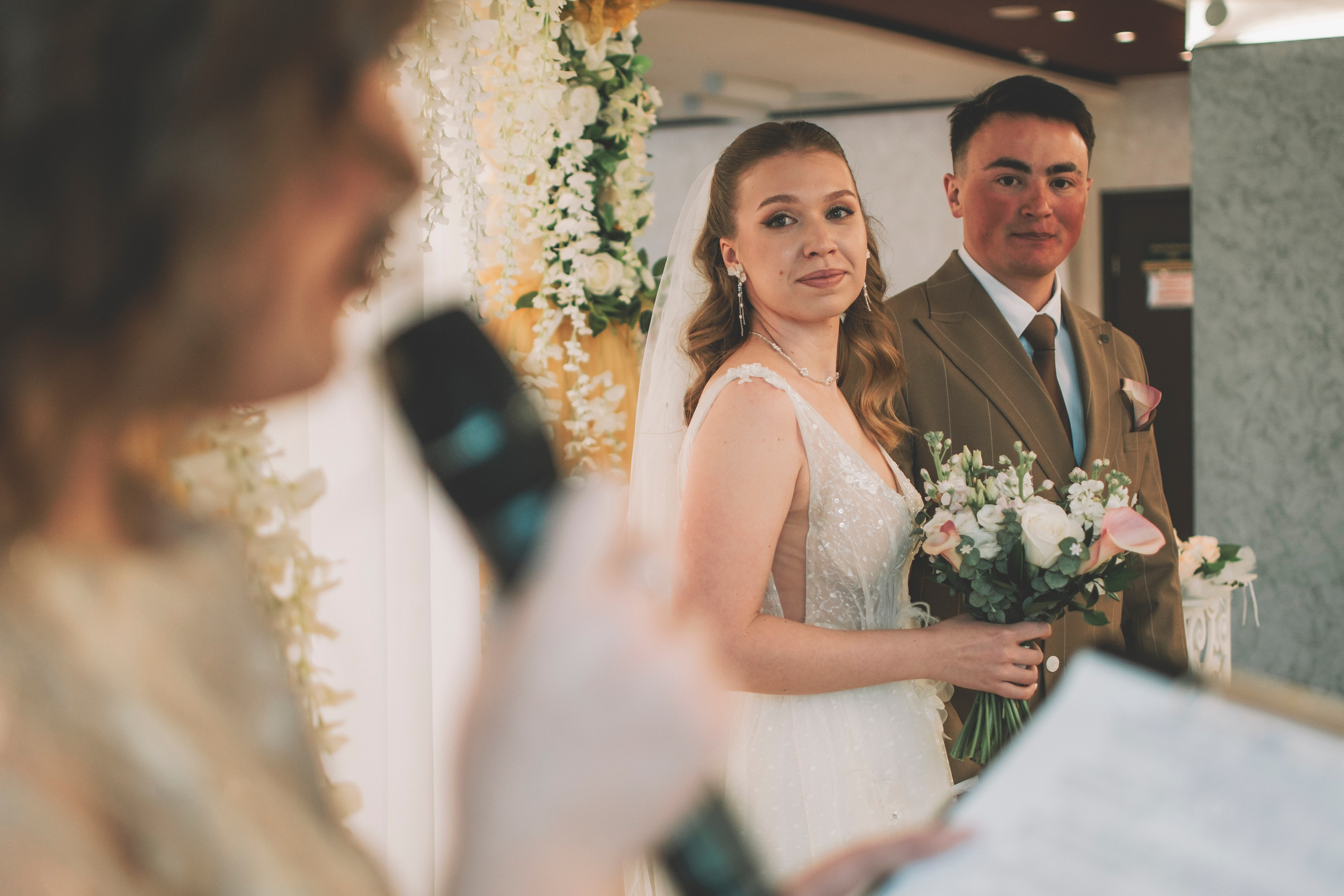 Альберт и Анастасия (Студийная фотосессия, роспись в ДК Нефтяник + фотосессия с гостями). Семейный и свадебный фотограф Губкинский и Ставрополь