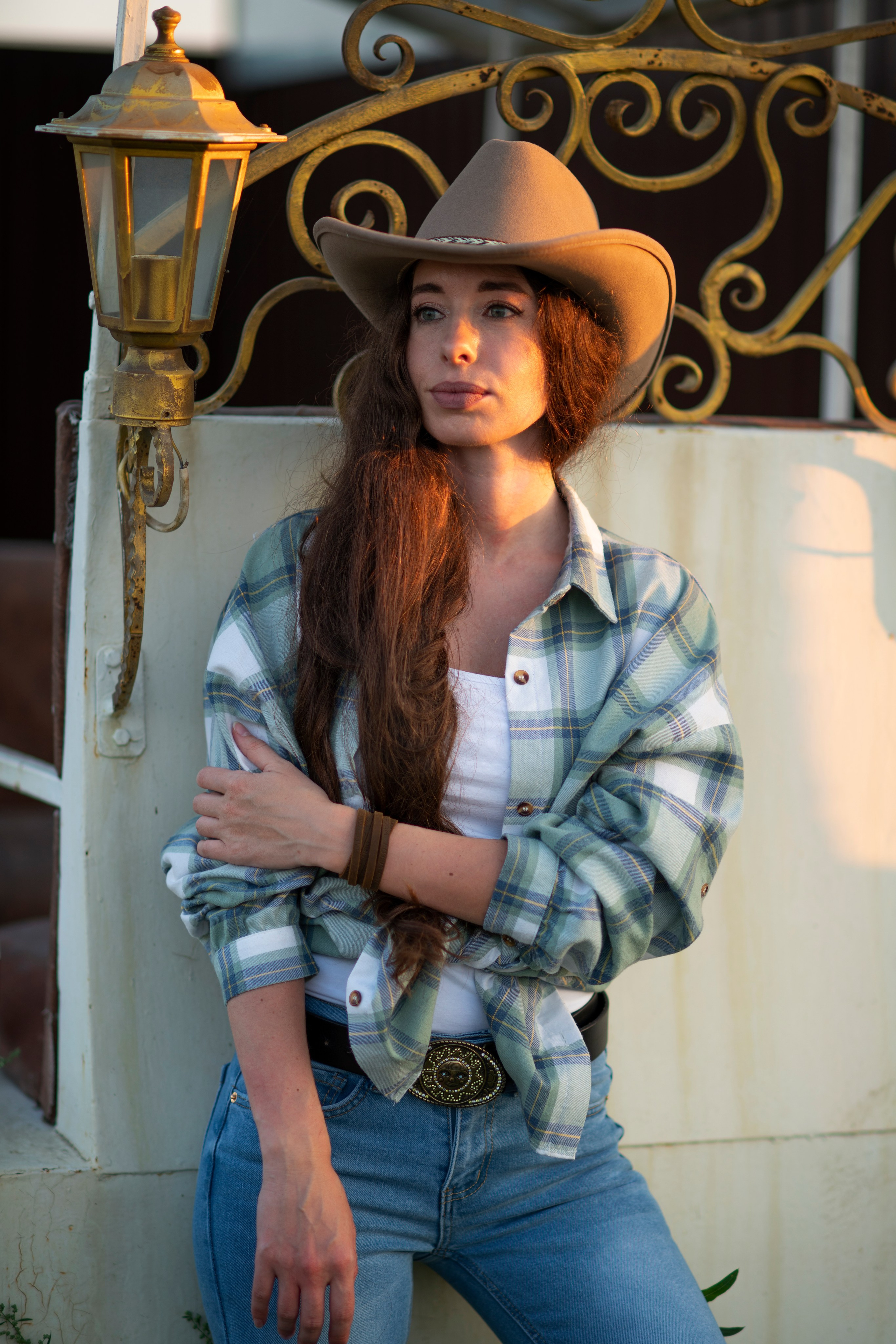Фотосессия девушка ковбой. Фотограф Андрей Солод. Арзамас