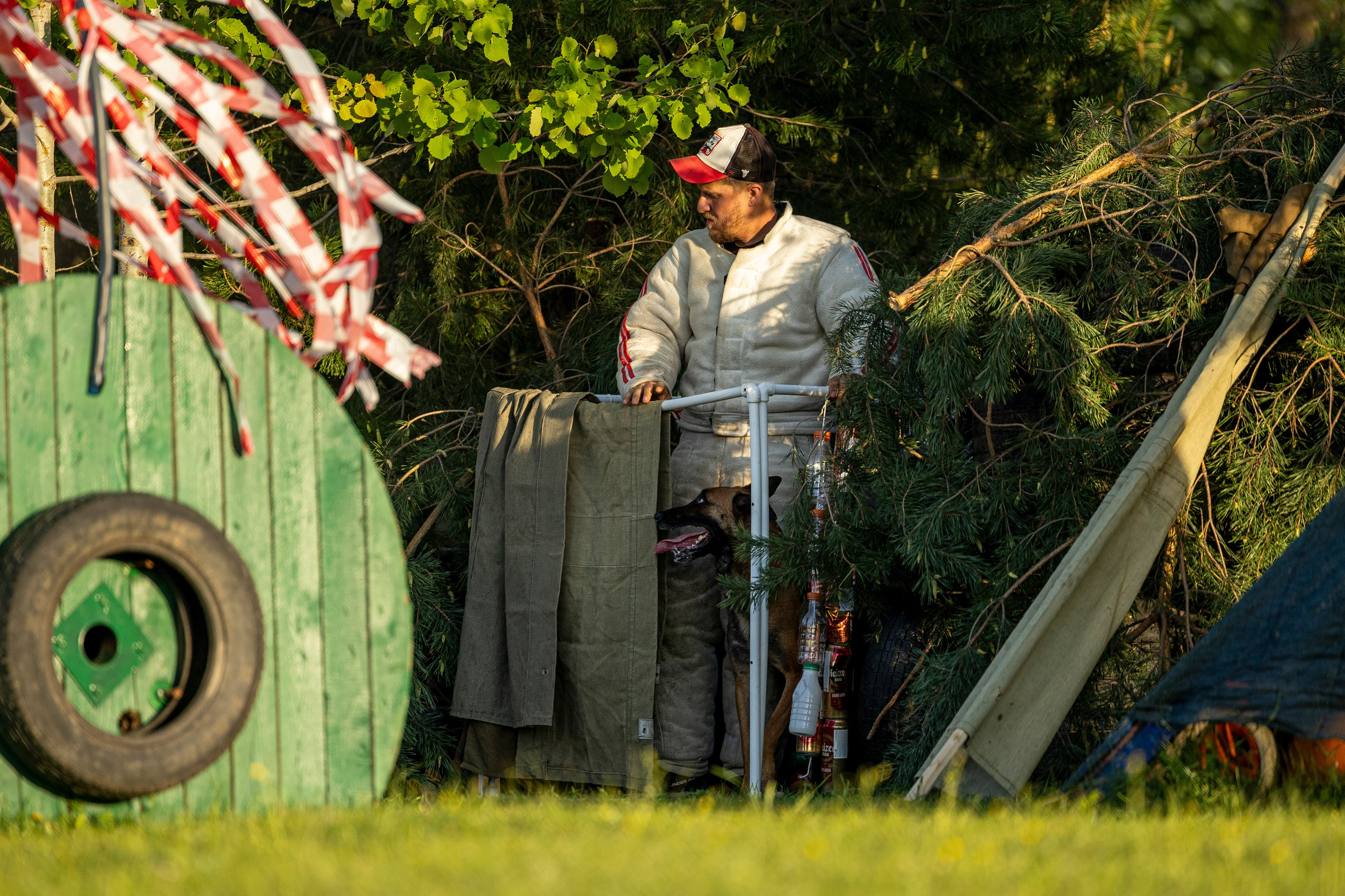 Испытания по мондьорингу в Нижнем Новгороде. Фотограф-анималист Анна Маринич