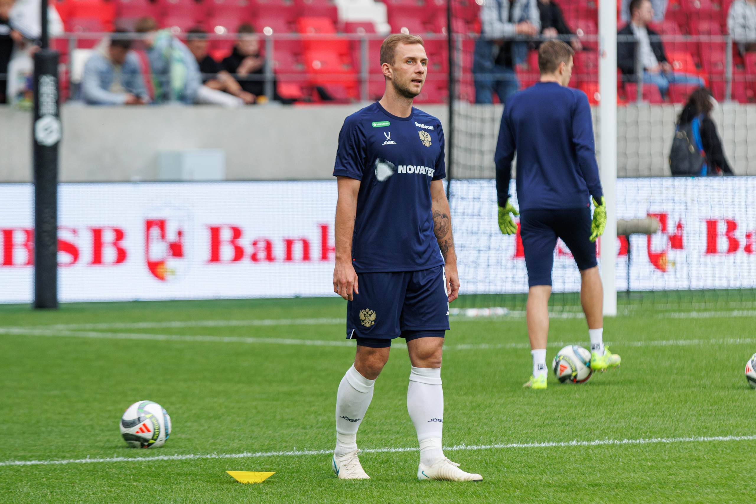 Товарищеский матч Россия — Беларусь. Спортивный фотограф Вадим Добедченков