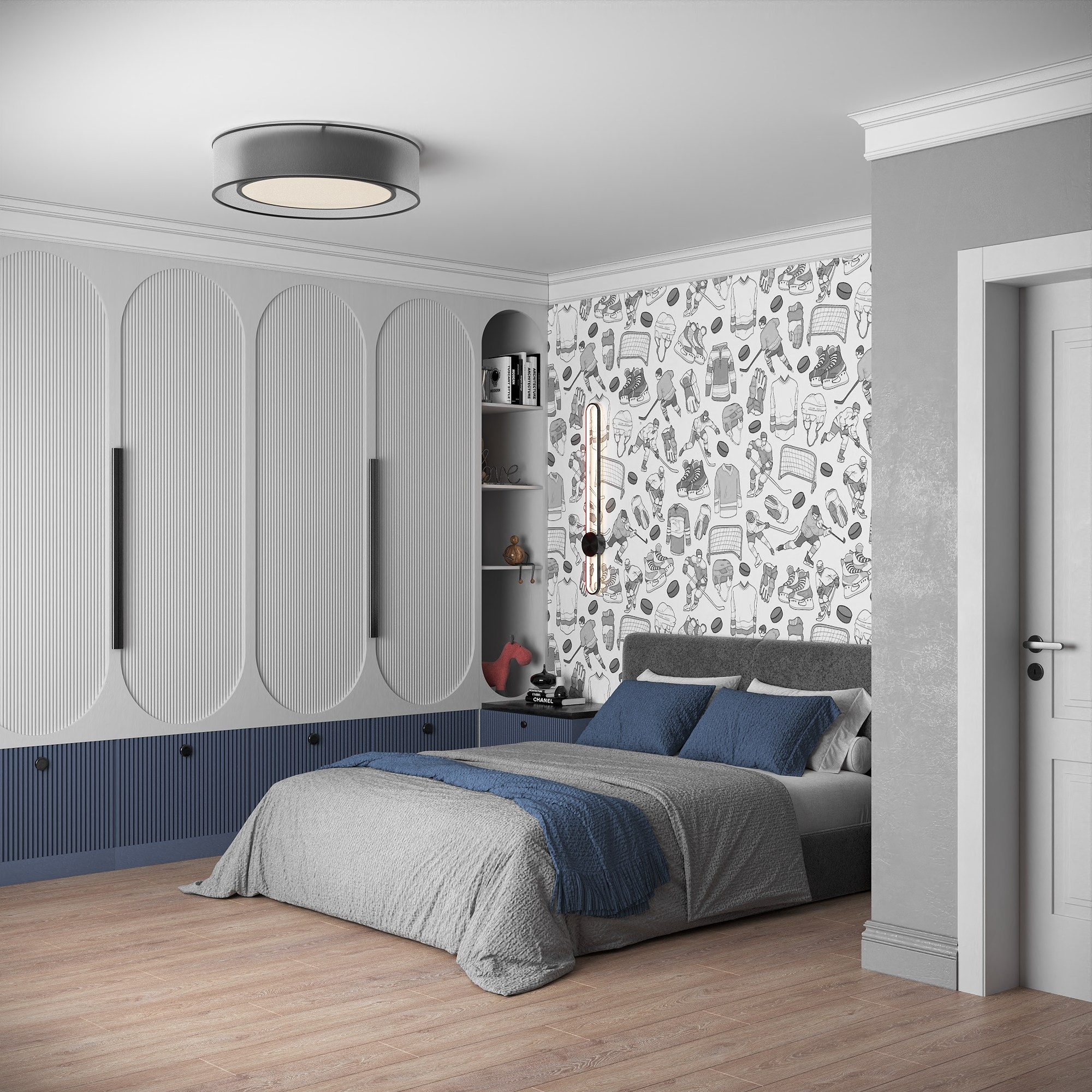 Пос. Вавиловец 170 м². БК студия дизайна интерьера