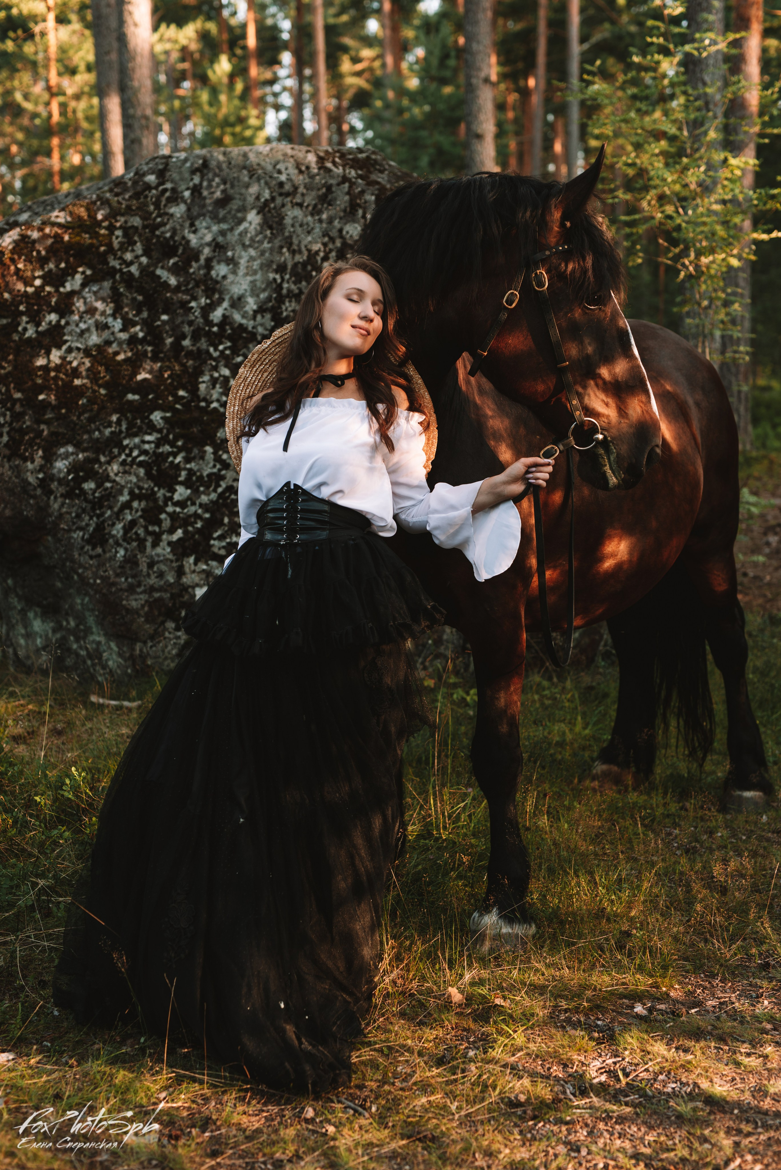 С лошадками. Фотограф в Санкт-Петербурге и Ленинградской области