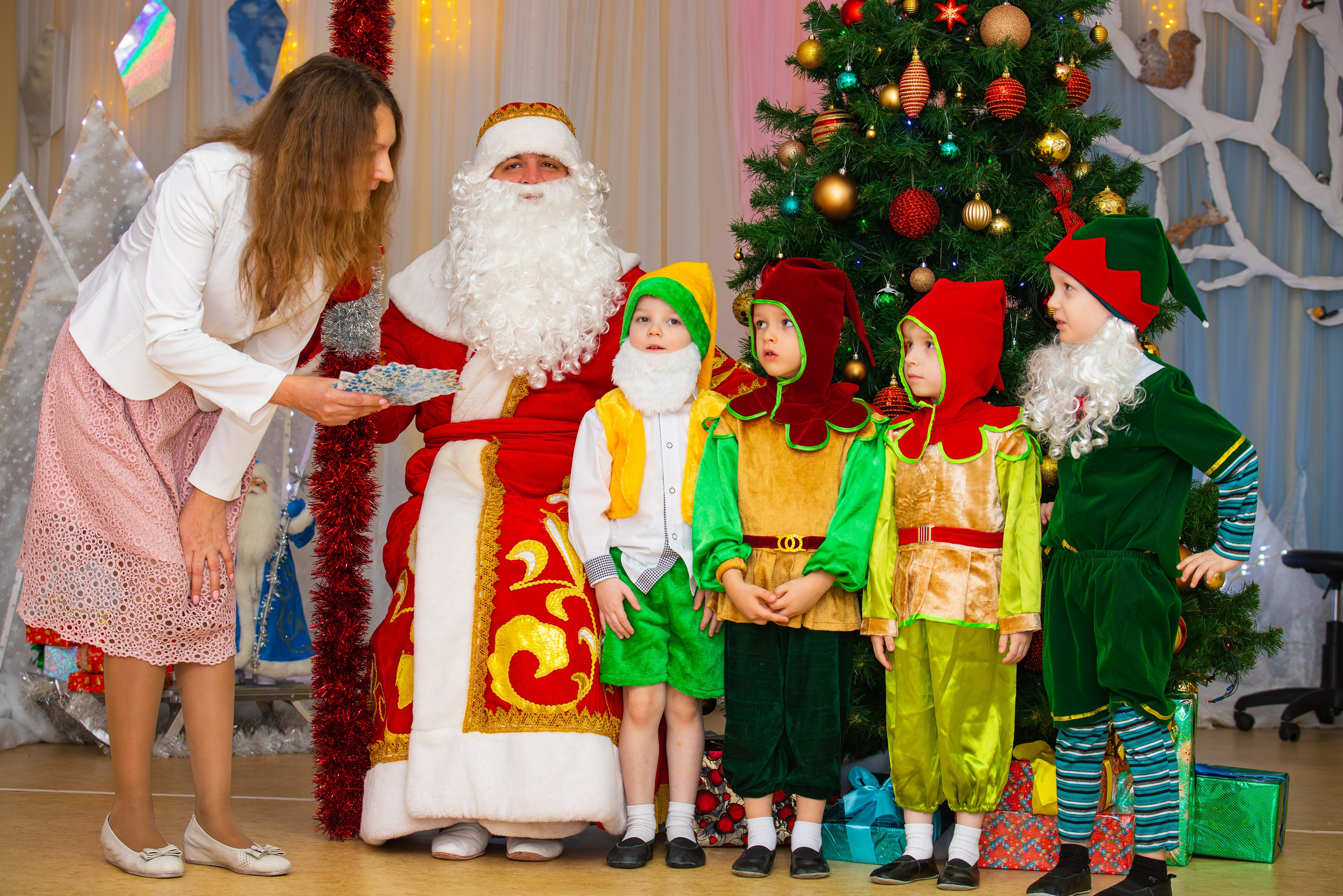 Новогодний утренник детский садик № 21. Фотограф Александр Поздняков  Новосибирск
