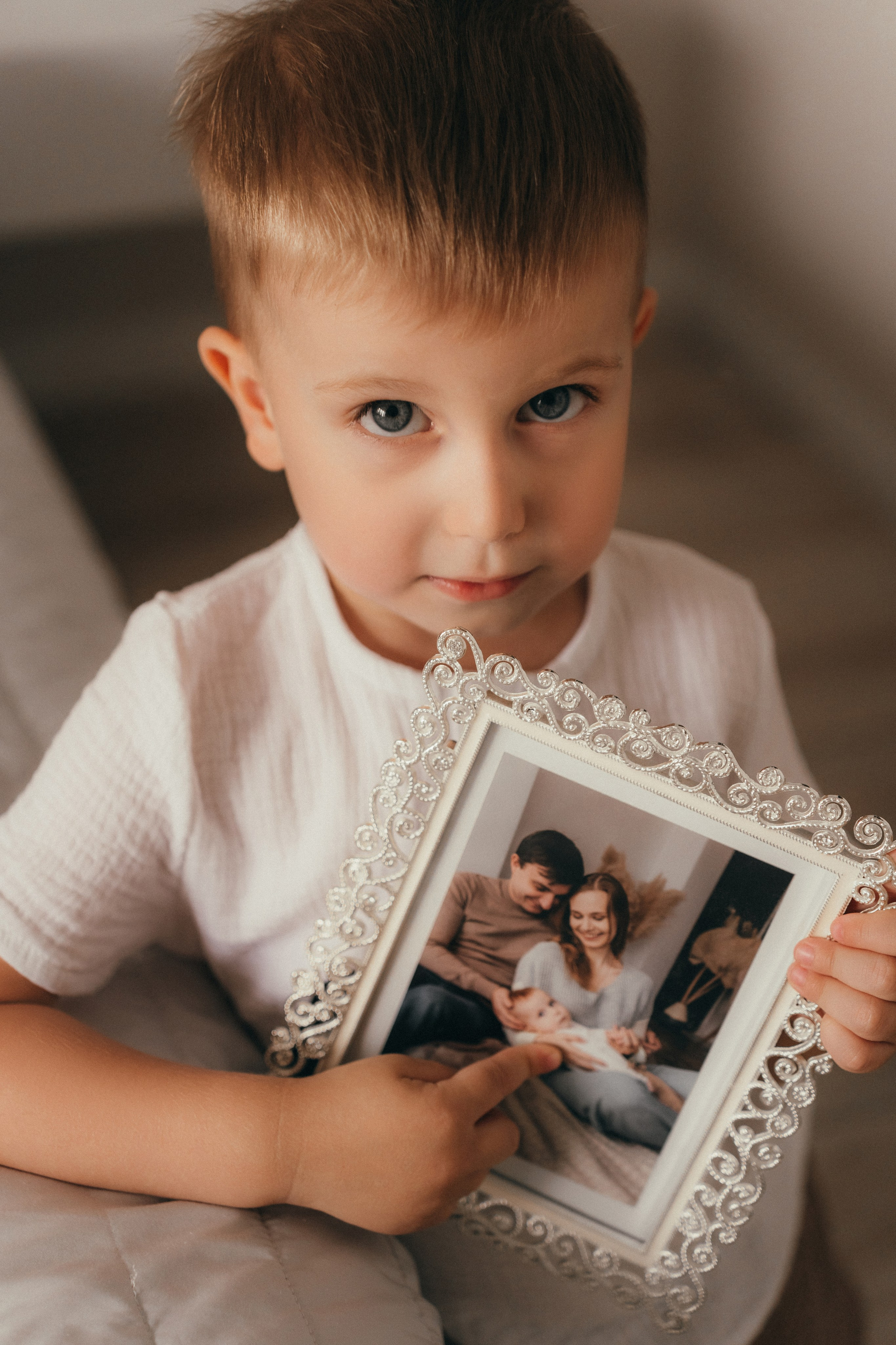 Сережа, Маша, Лева и Аня. Семейный фотограф • Домашние съемки в Нижнем Новгороде