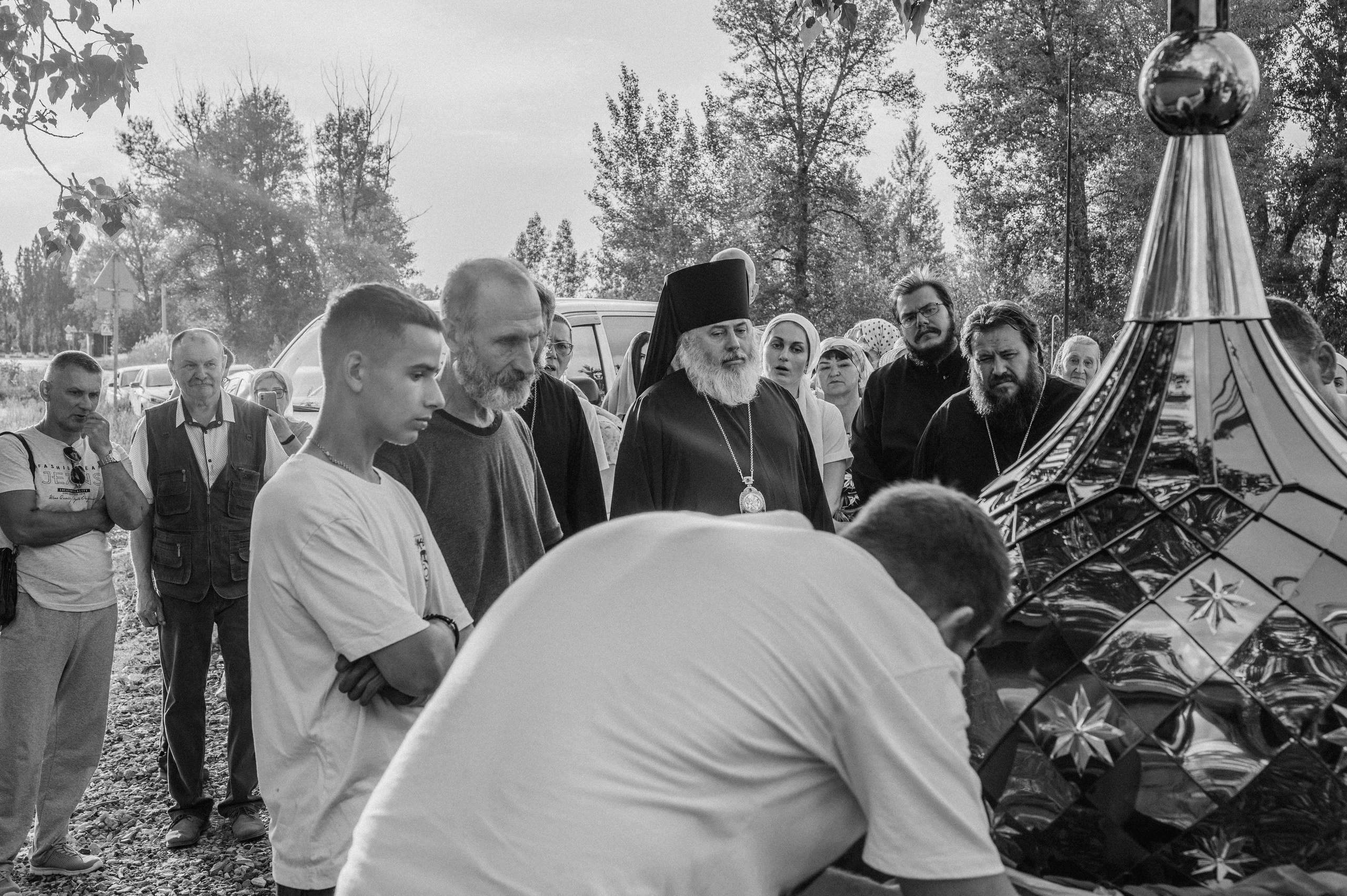 Освещение купола в храме Казанской иконы Божьей Матери х. Закутский. Церковный, семейный и репортажный фотограф Волгоград, Волжский