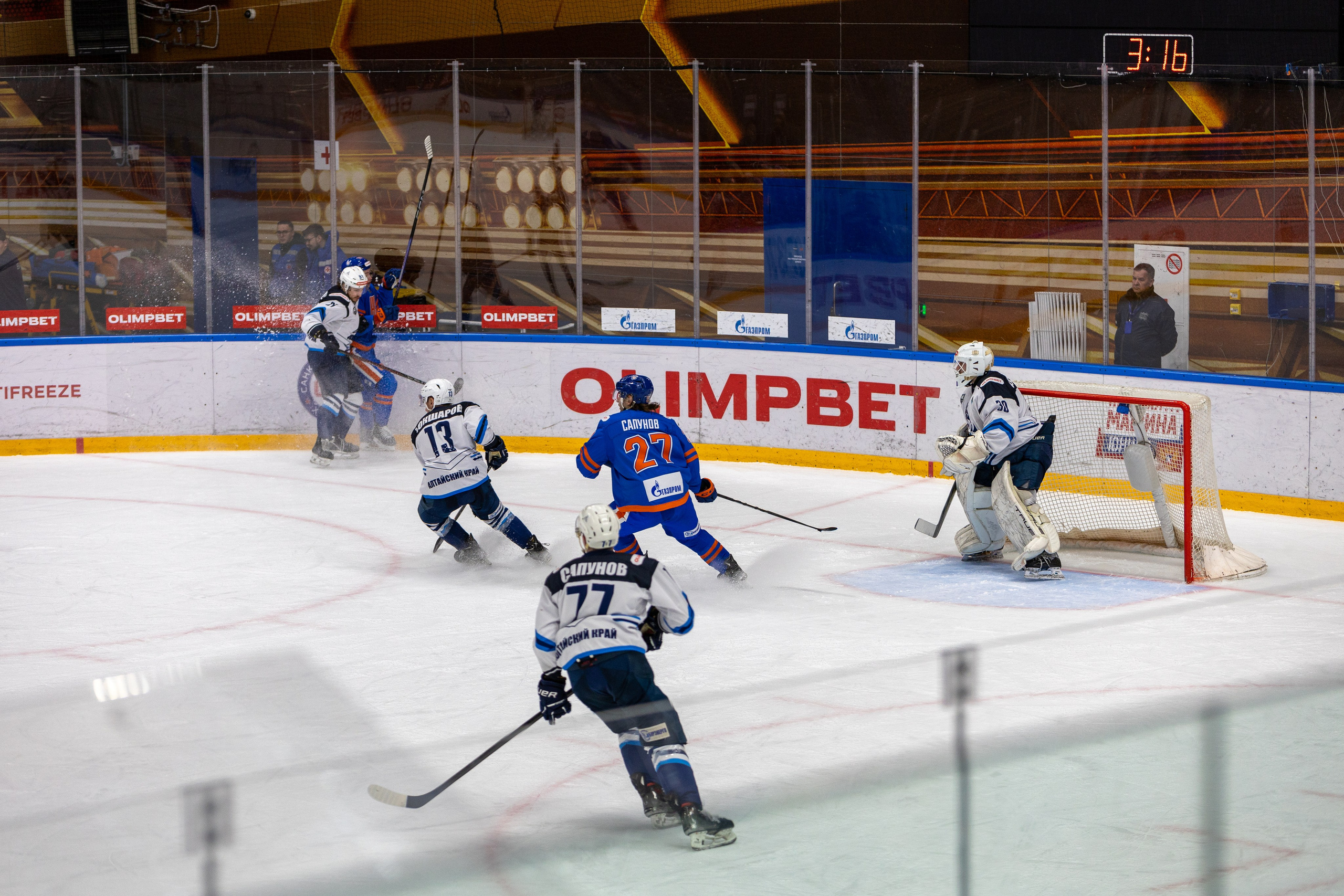 Хоккей СКА-Нева — Динамо-Алтай. Репортажный фотограф Санкт-Петербург | Роман Карбышев