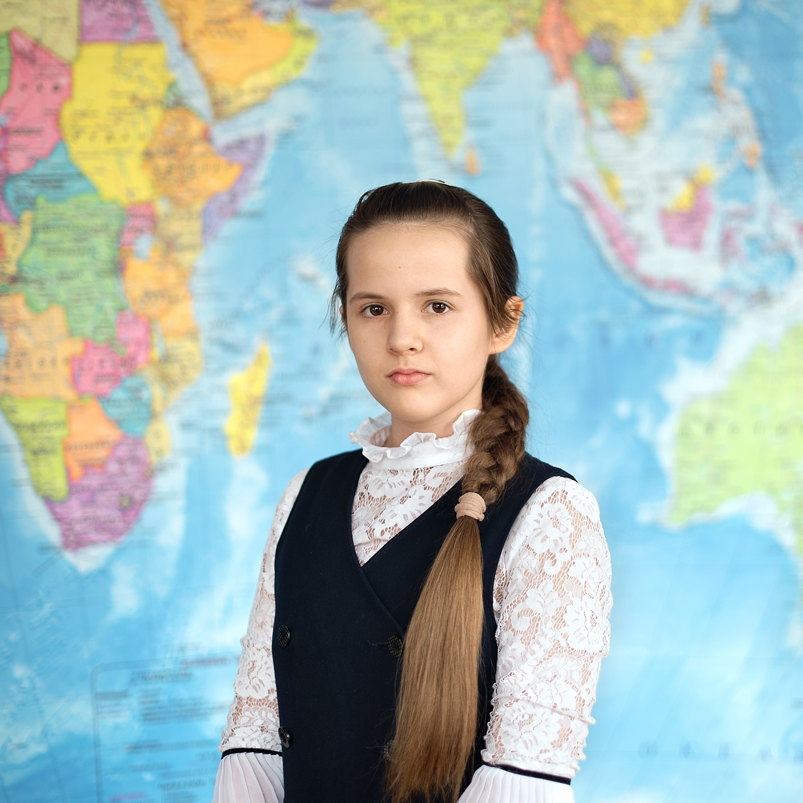 Пример съемки для выпускного альбома с наполнением «стандарт». Выпускные альбомы для школ и детских садов в Иваново