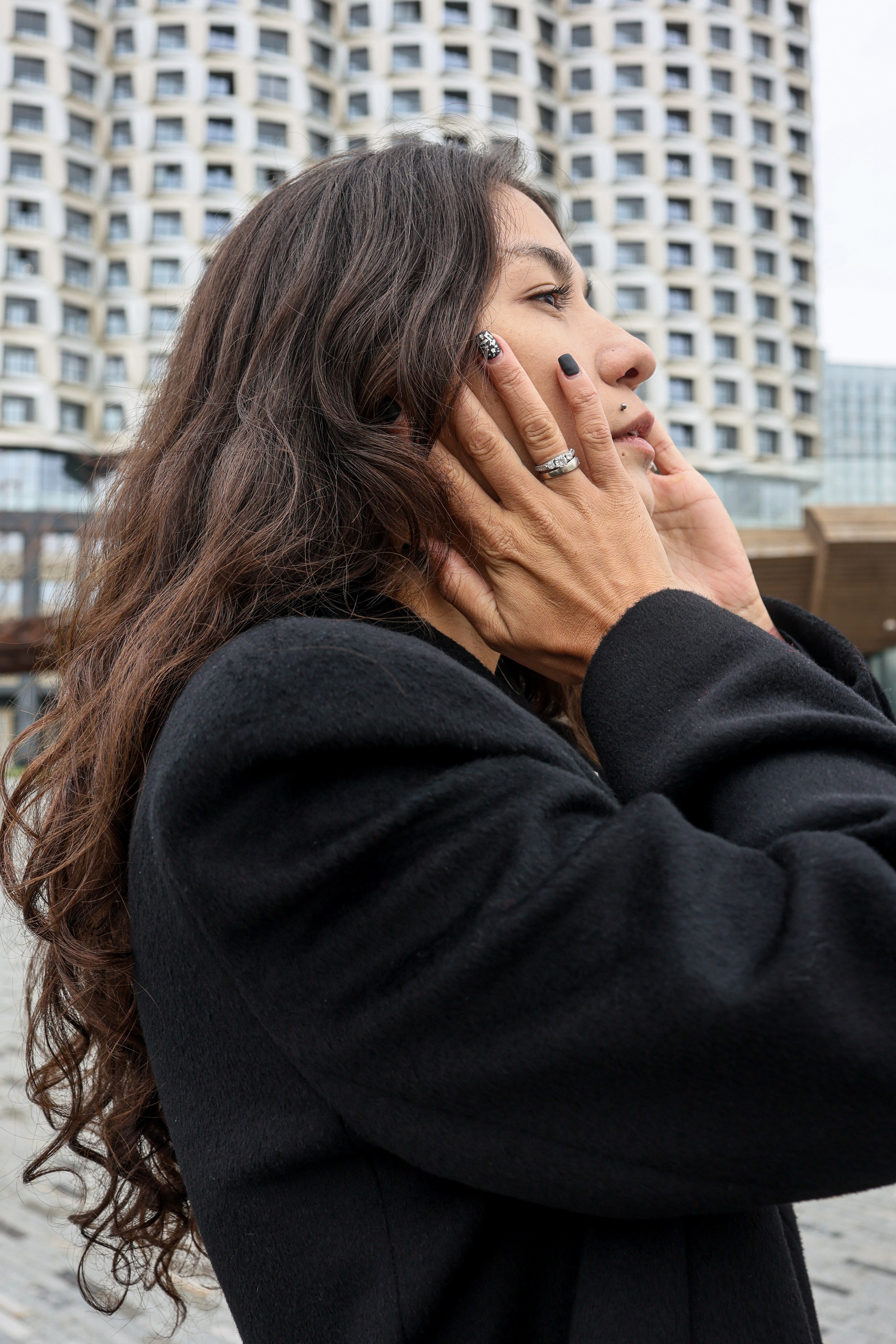 Пальто бренд одежды. Свадебный и семейный фотограф Москва и Московская область