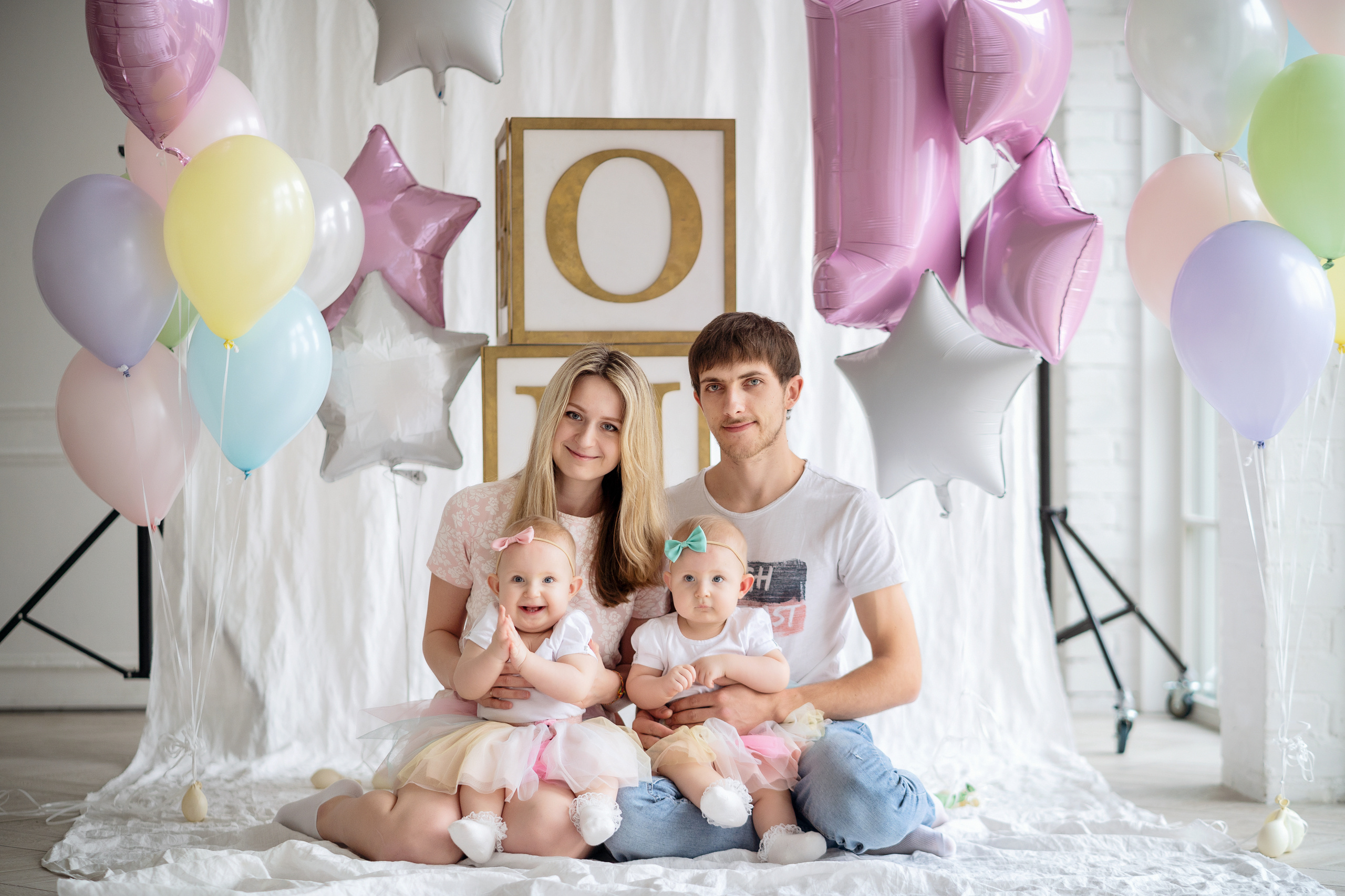 Первый день рождения. Семейный и свадебный фотограф Минск, Беларусь Анна Орловская