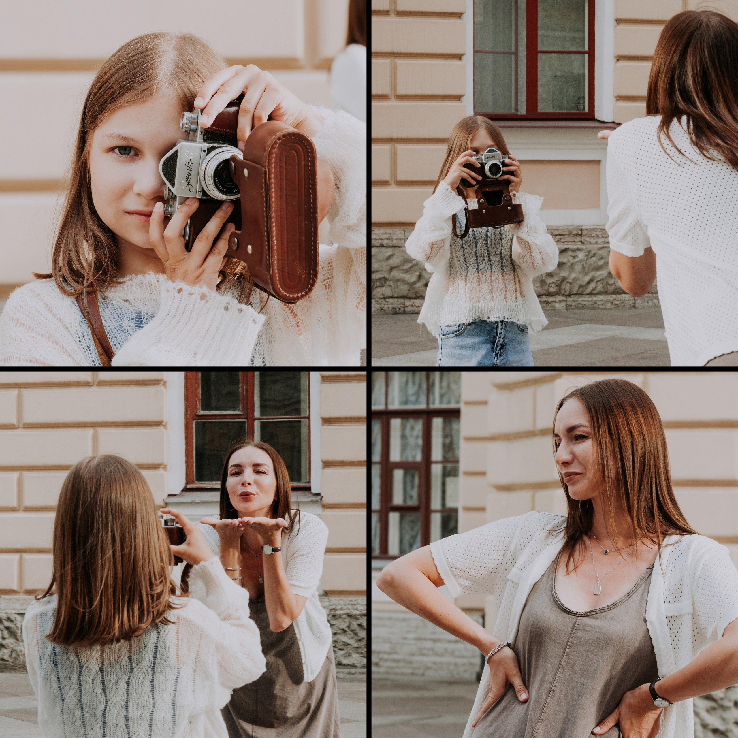 Две мамы и две дочери. Портретный и лайфстайл фотограф в Санкт-Петербурге