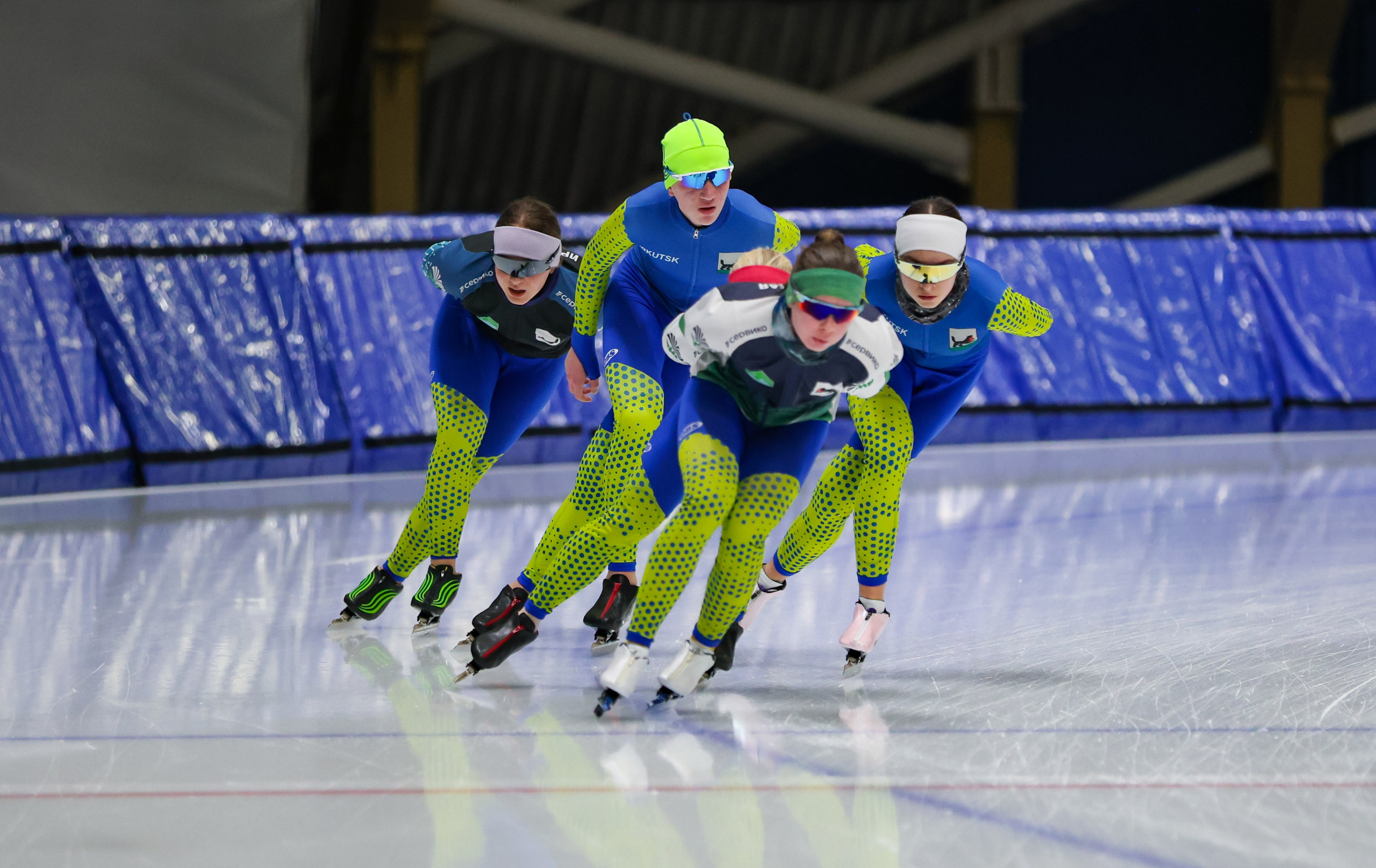 Тренировки. Конькобежный спорт. Иркутск, 2026. Спортивная съемка Мария Царфати