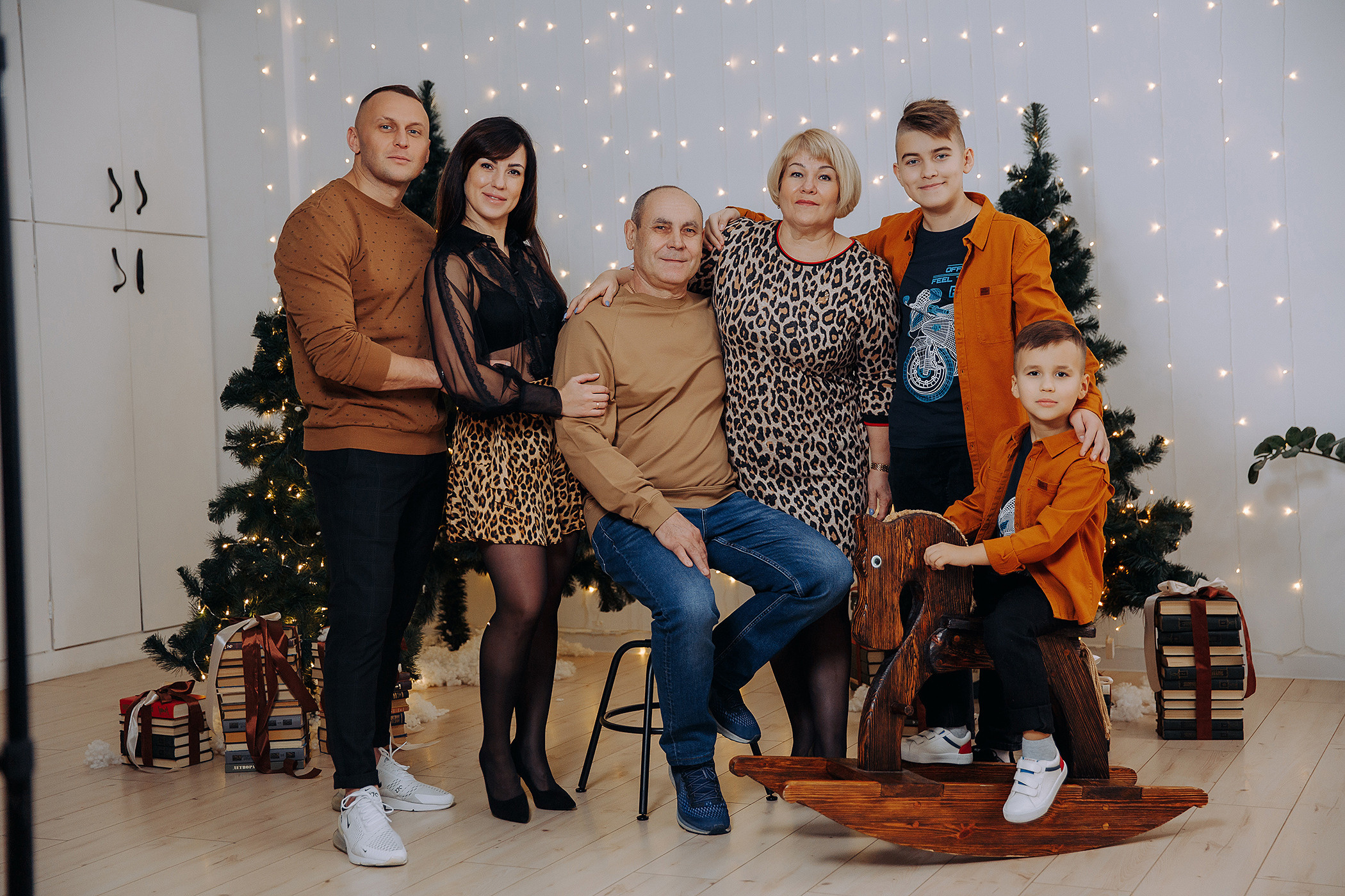 Семья Джаббаровых НГ2022. Фотосъемка свадебных, семейных и корпоративных мероприятий в Перми