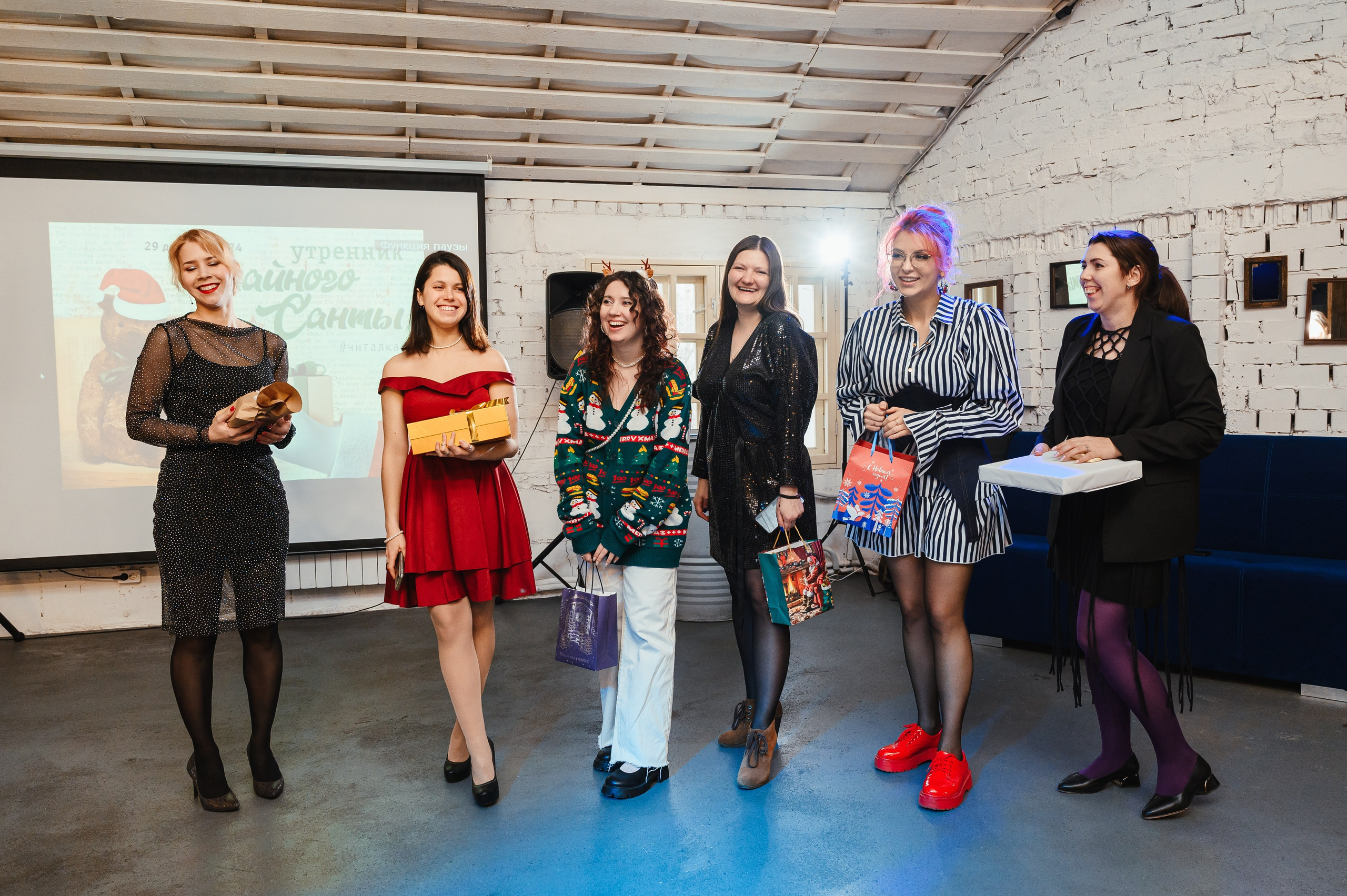 Новый год в клубе «Читалка». Свадебный и просто хороший фотограф в Челябинске