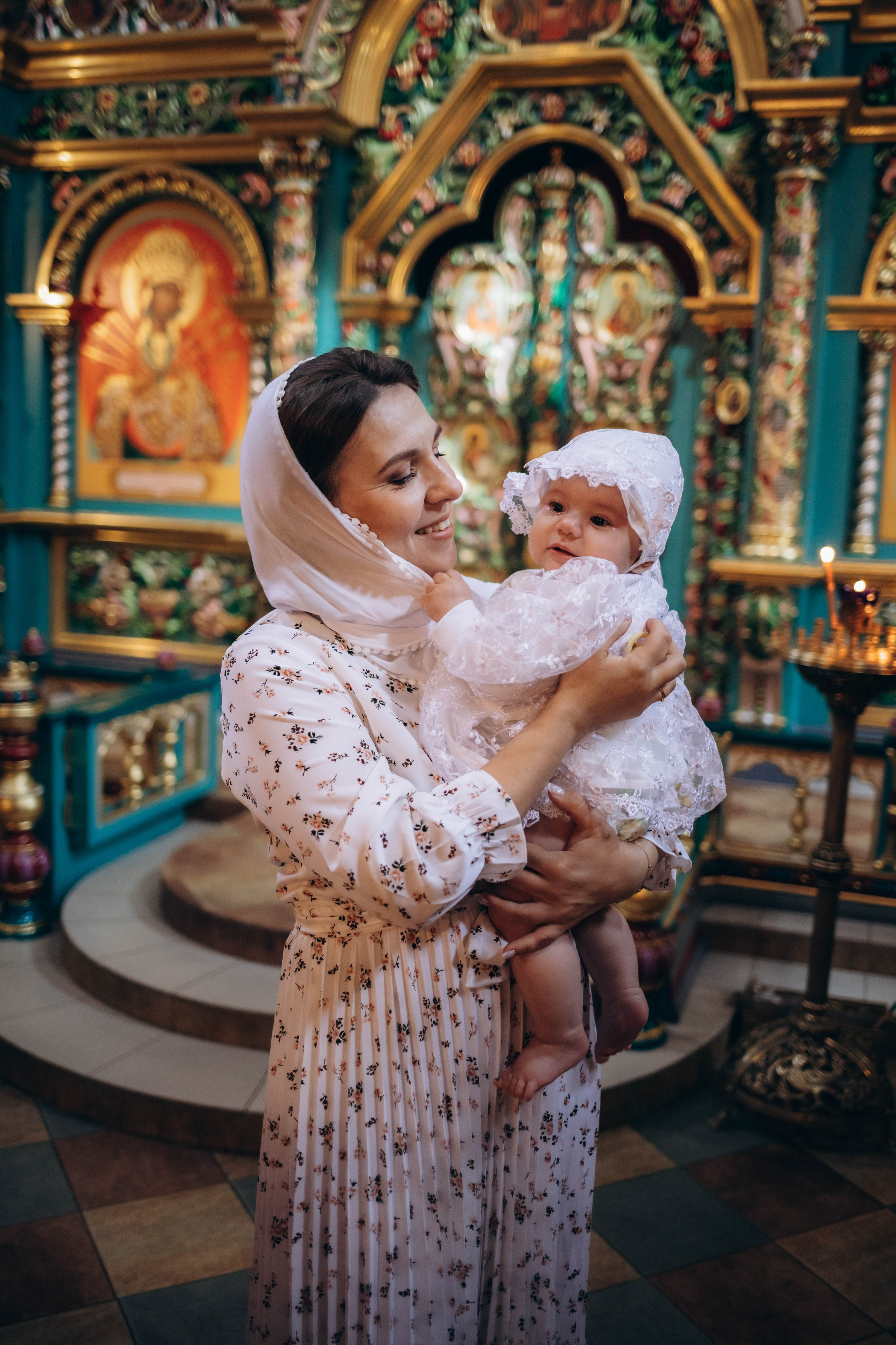 Крещение Ариши. Семейный и детский фотограф в Москве Александра Нараевская