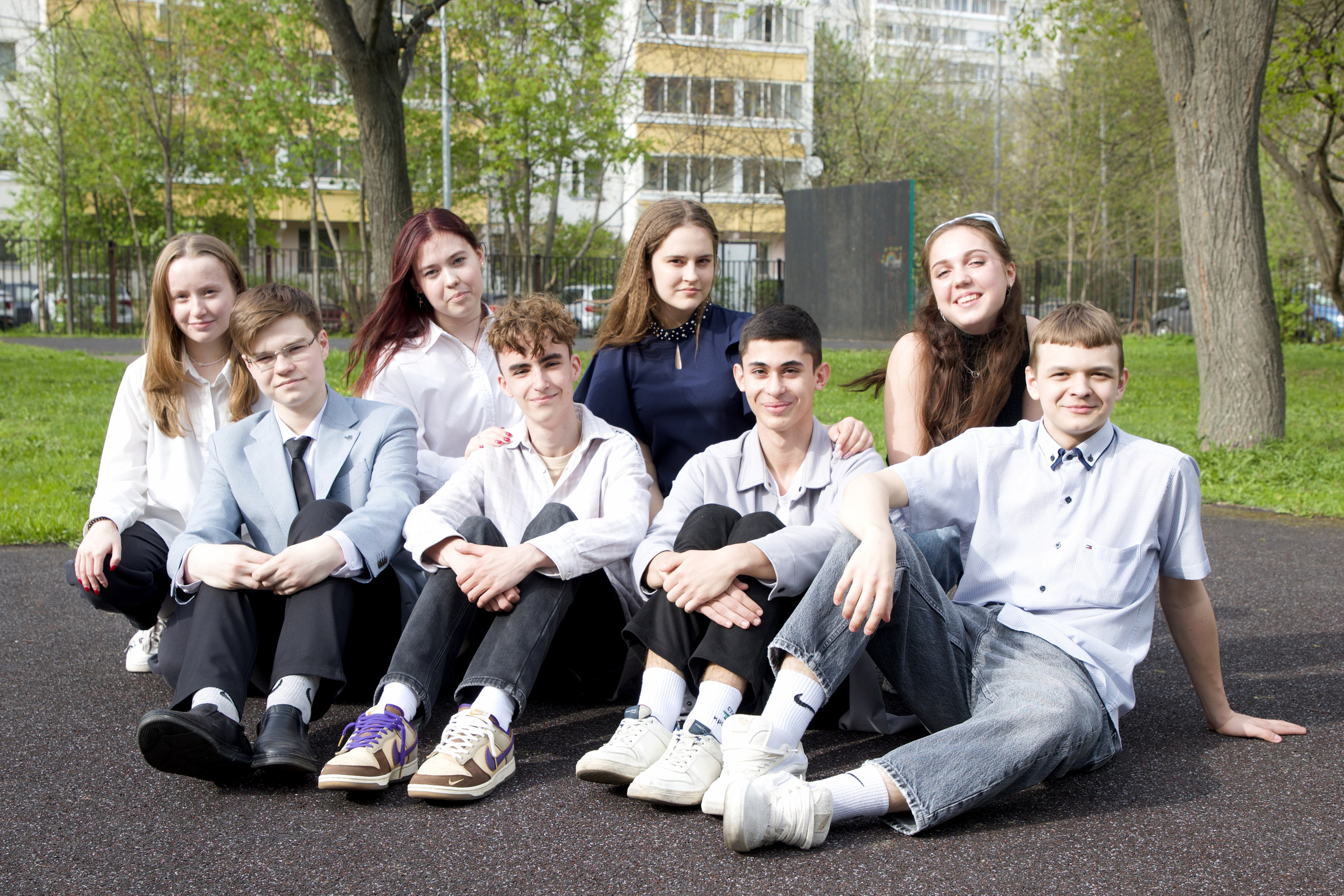 9/11 класс. Групповые фото. Школьные выпускные альбомы в Москве Марина Николаева