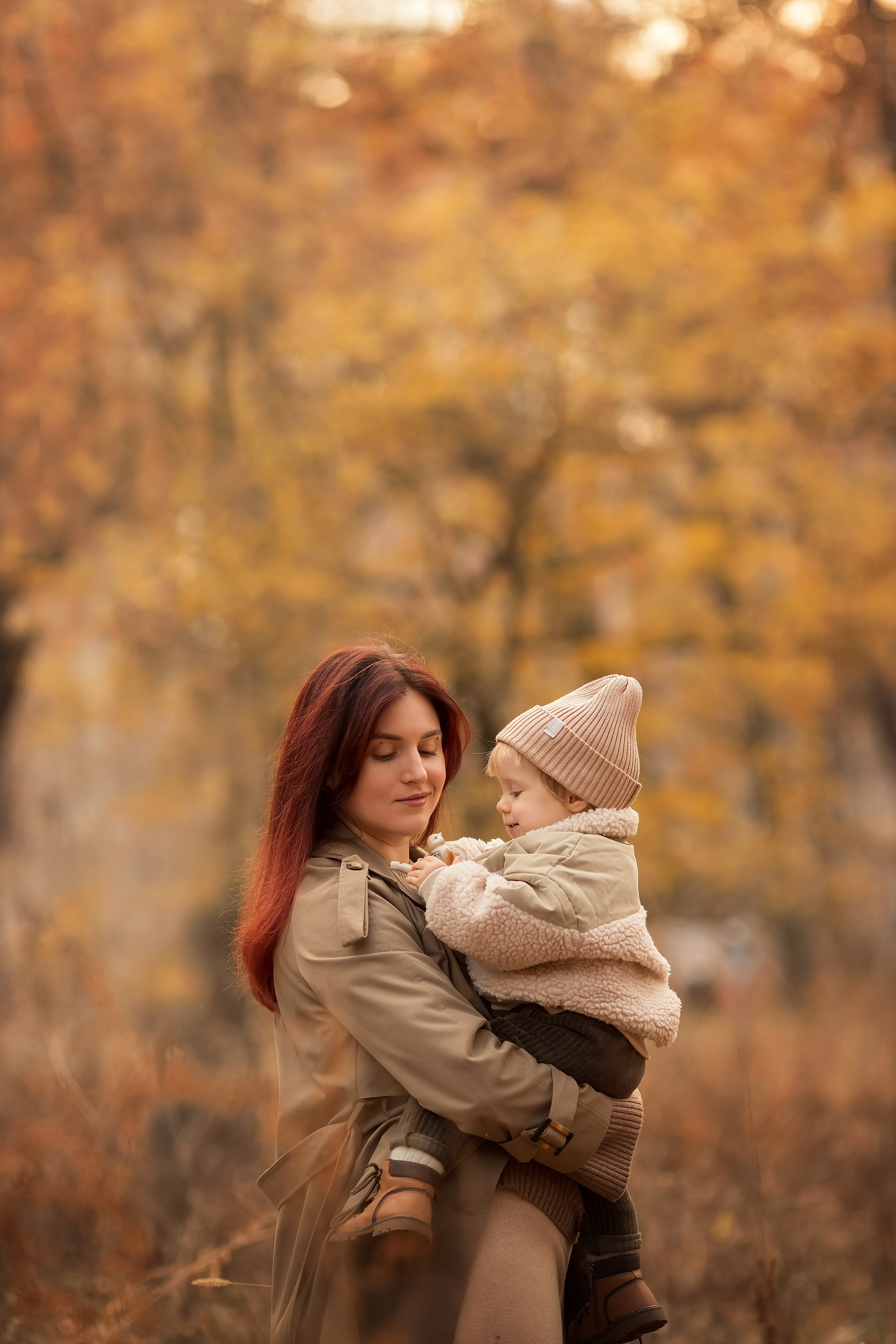 Осень в лесу. Семейный и детский фотограф в Саратове Полина Коткина
