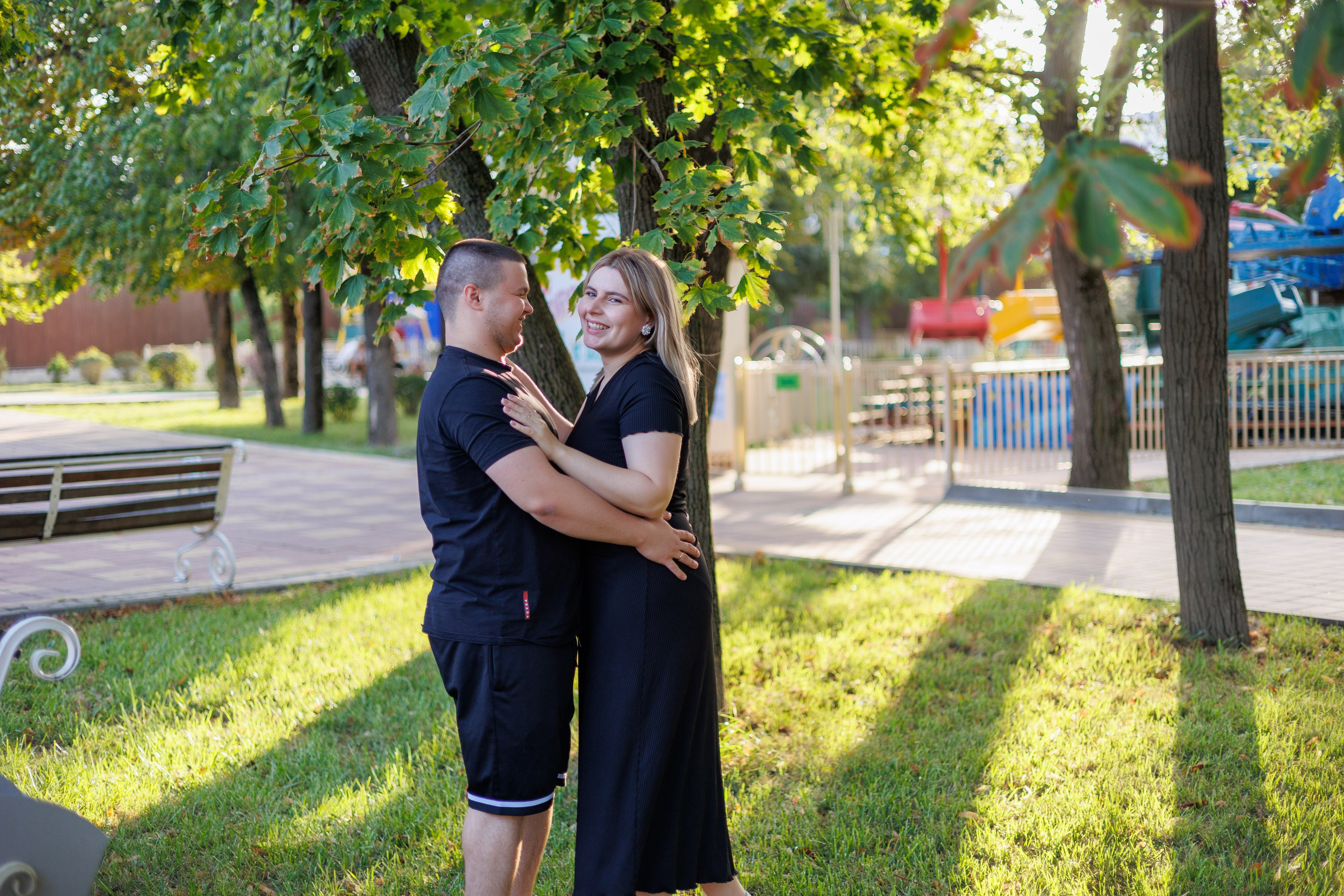 Прогулка в парке. Свадебный и семейный фотограф в Армавире