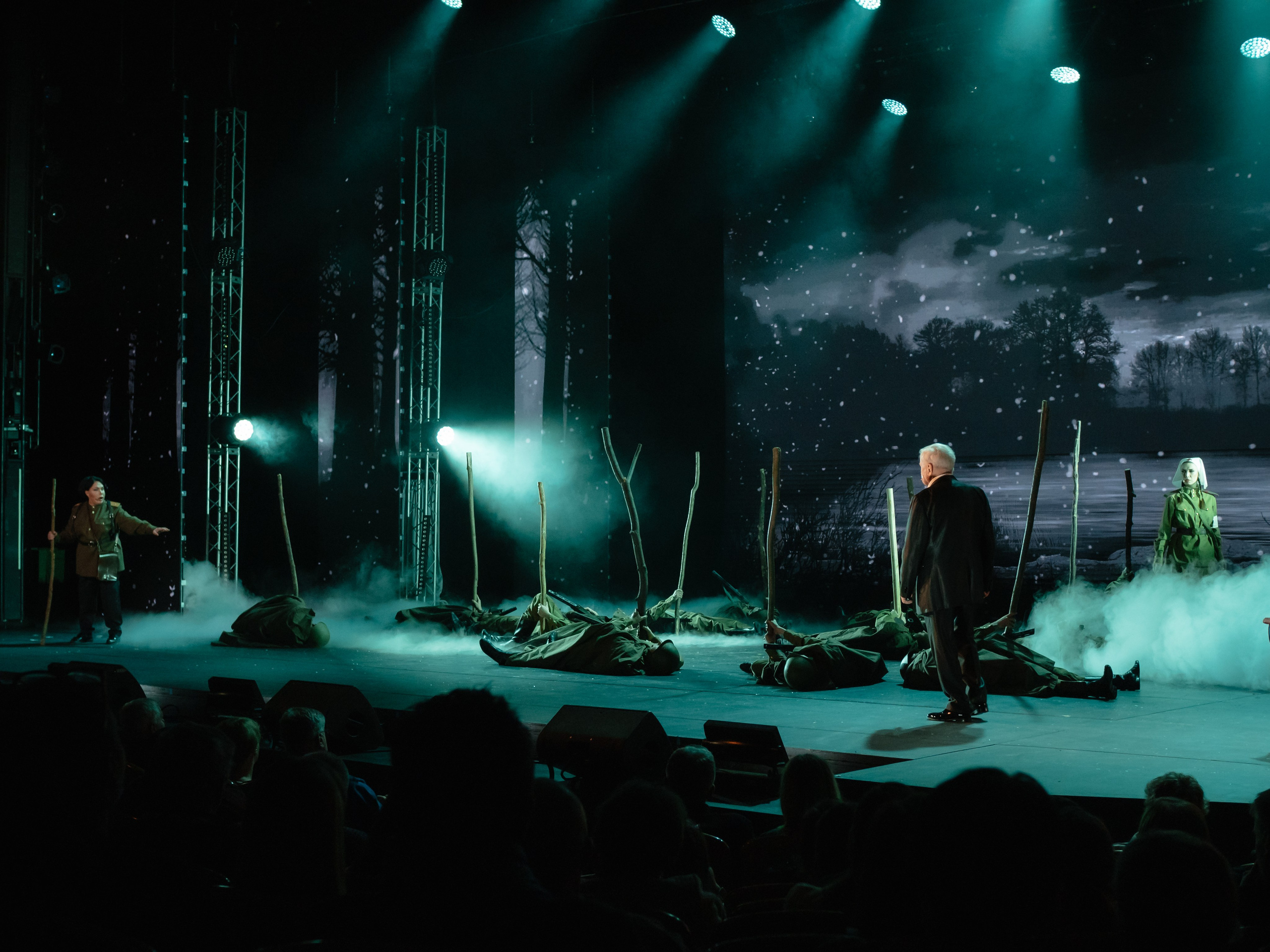 Василий Теркин, театр «Русская песня». Фотограф Ольга Махалова — Санкт-Петербург, Москва, Нижний Новгород