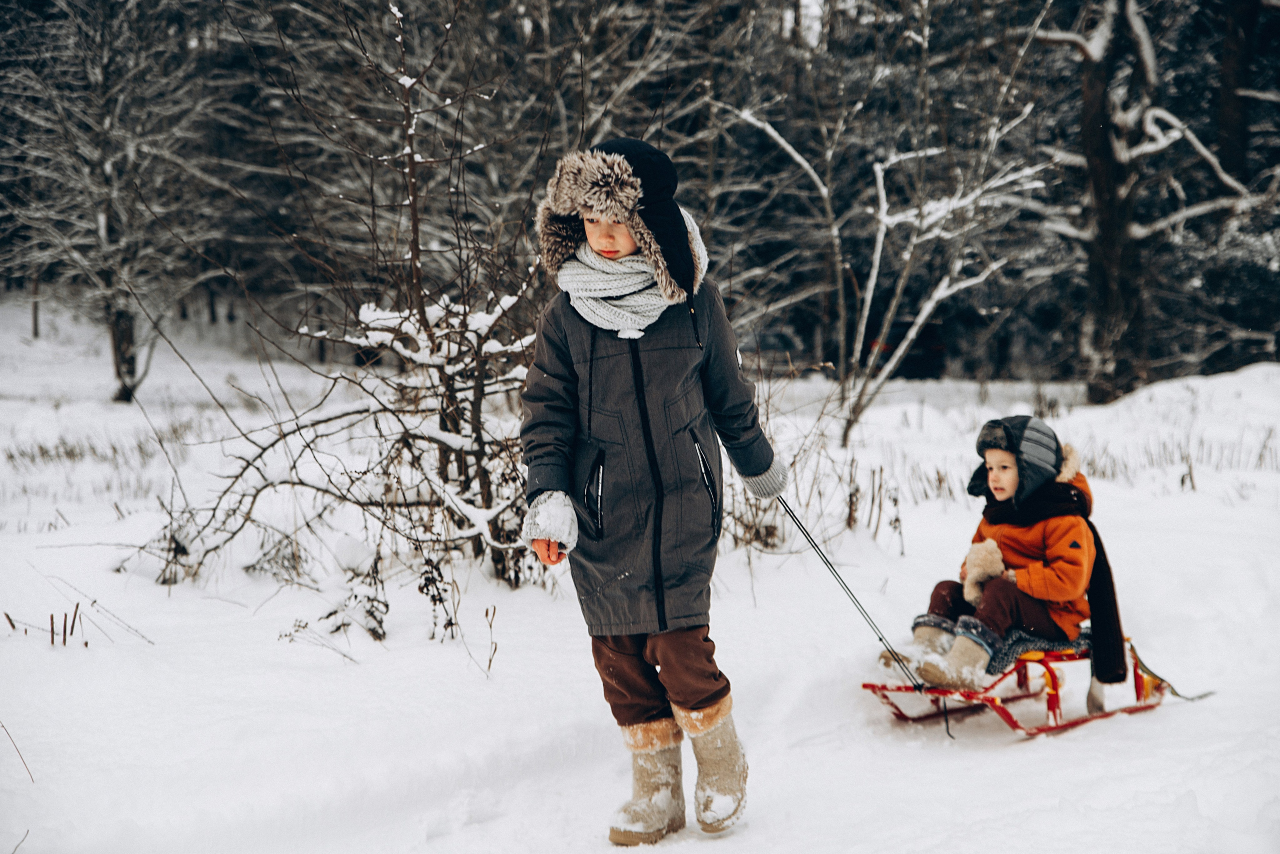 Зимние радости. Репортажный и детский фотограф в Минске