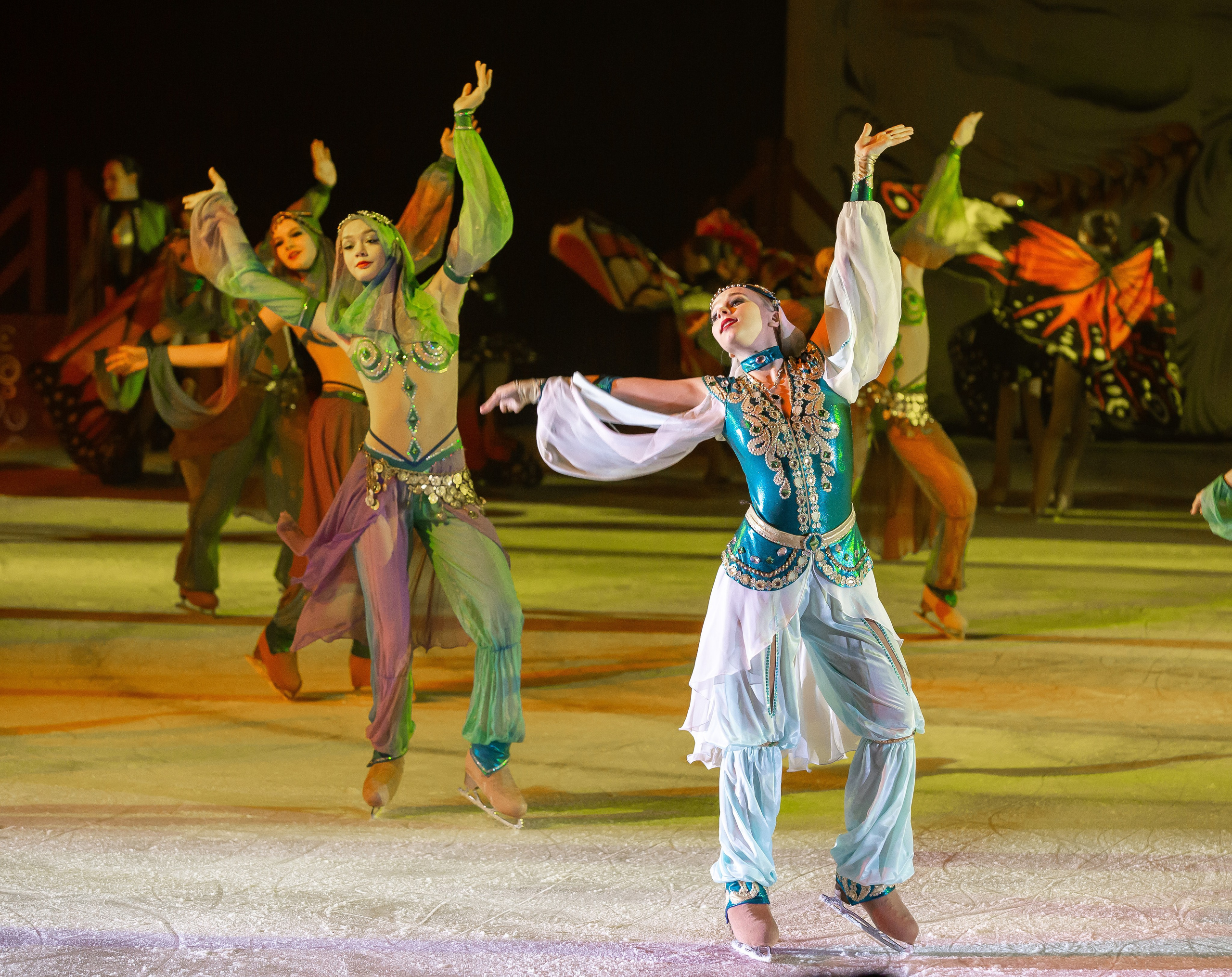 Ледовое шоу «Конёк-Горбунок». Репортажный фотограф в Москве