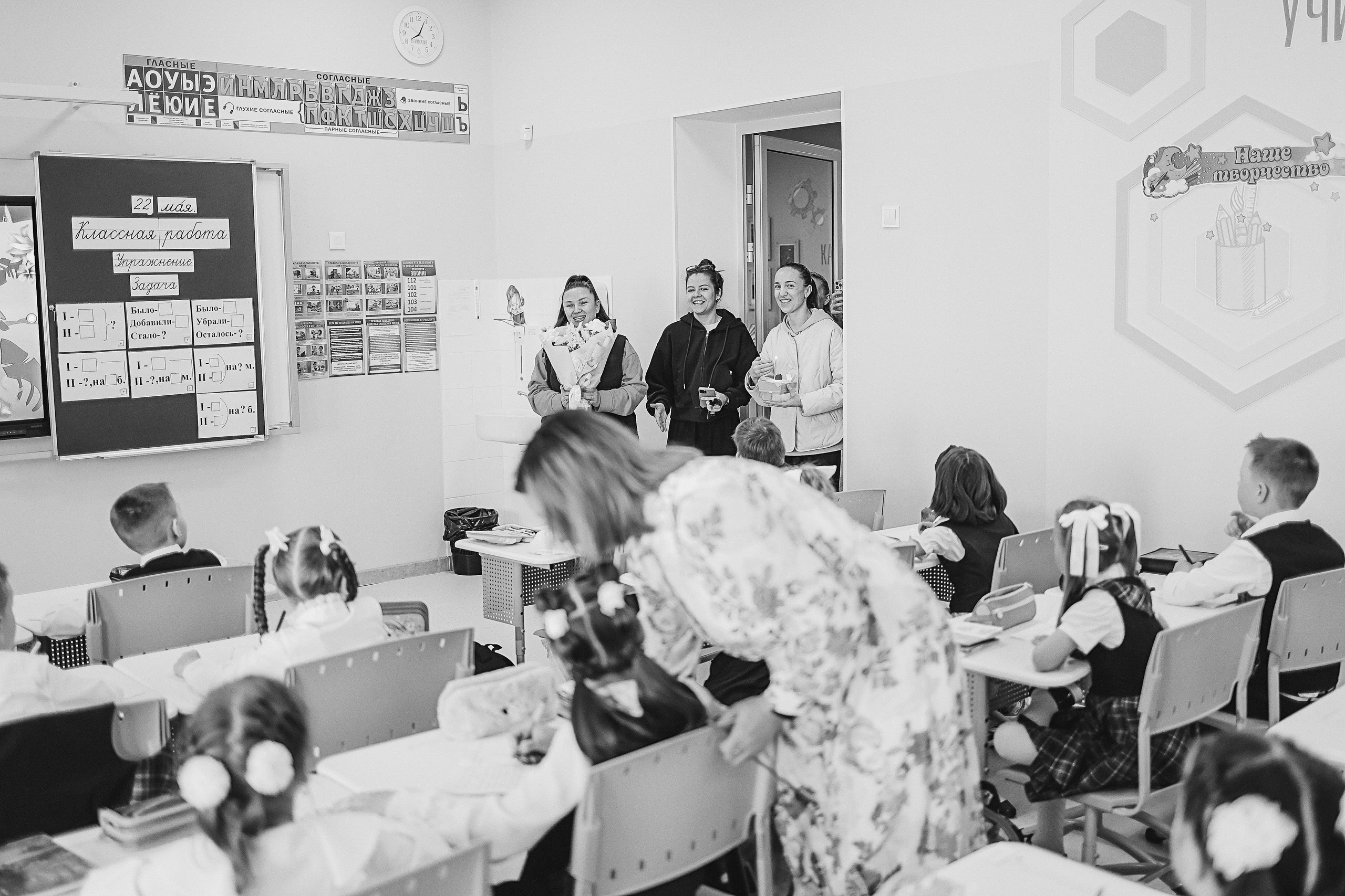 Один день в школе 1 класс. Семейный фотограф Тюмень, фотограф на роды Салмина Мария