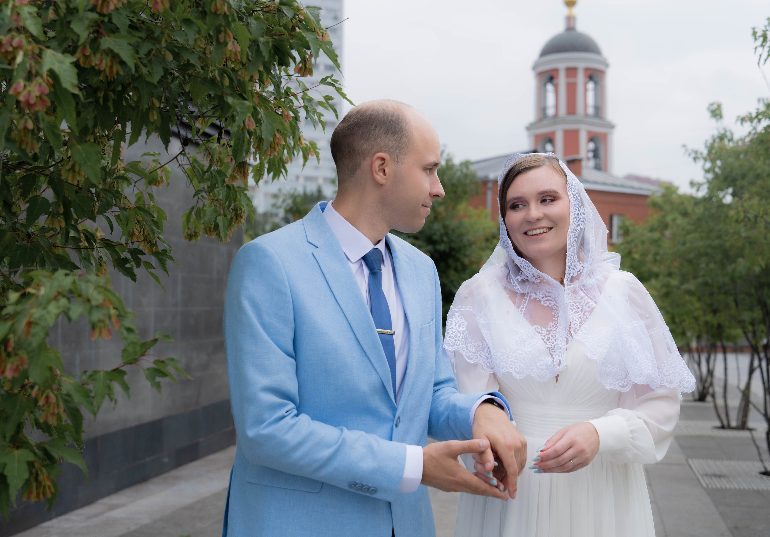 Прогулка Сергей и Полина. Фотограф в Москве