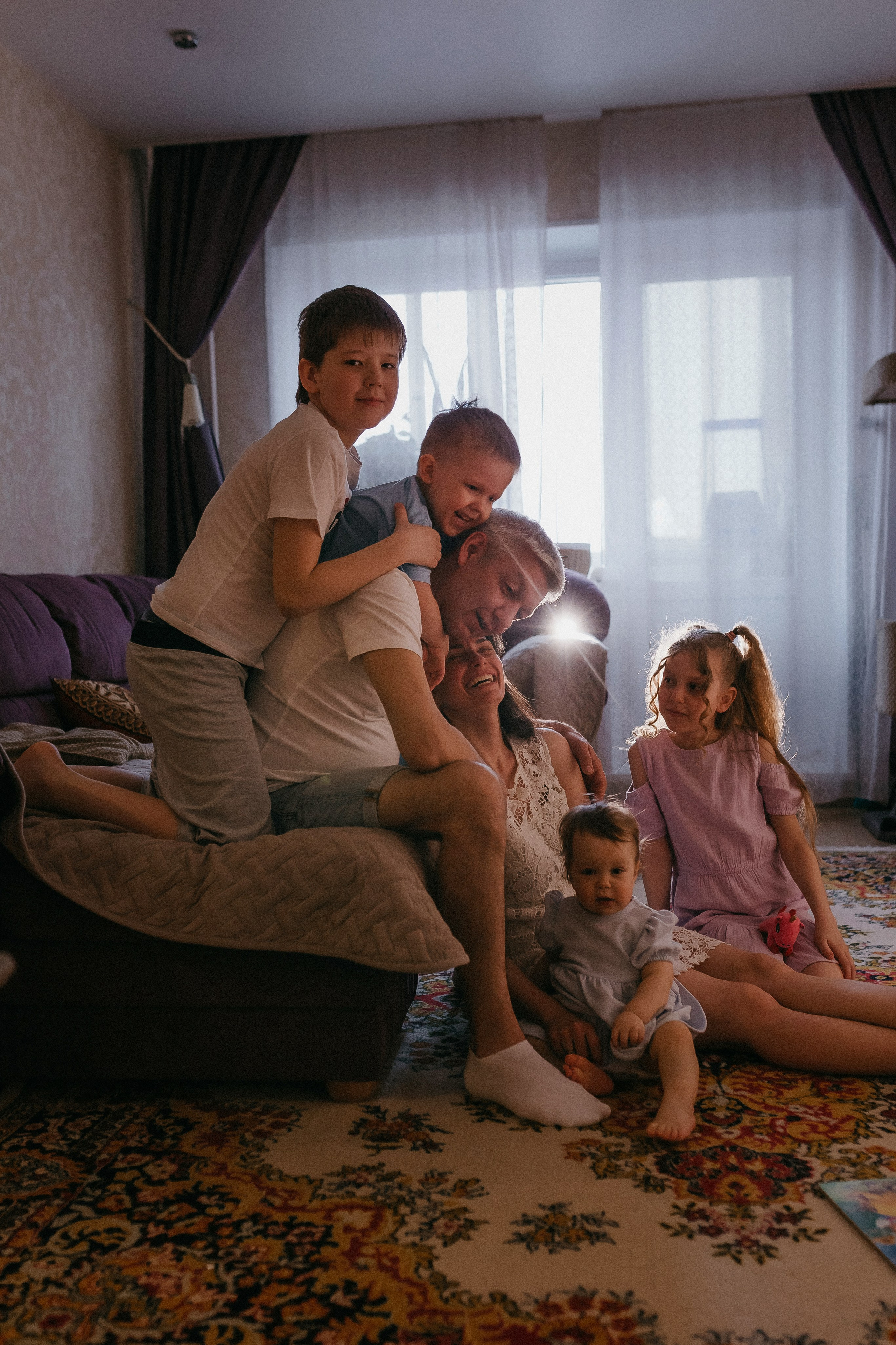 Вкусный завтрак. Семейный фотограф в Сургуте