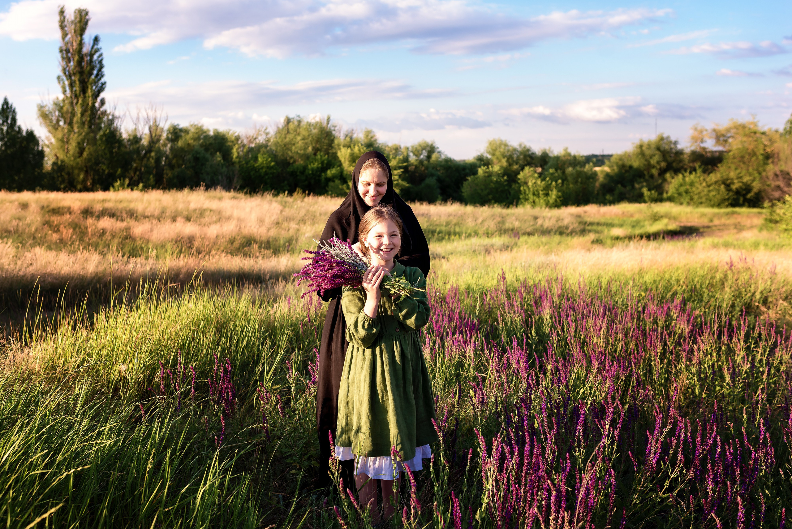 Матушка Фомарь и Варвара. Женский фотограф Крещение Венчание Москва Брянск
