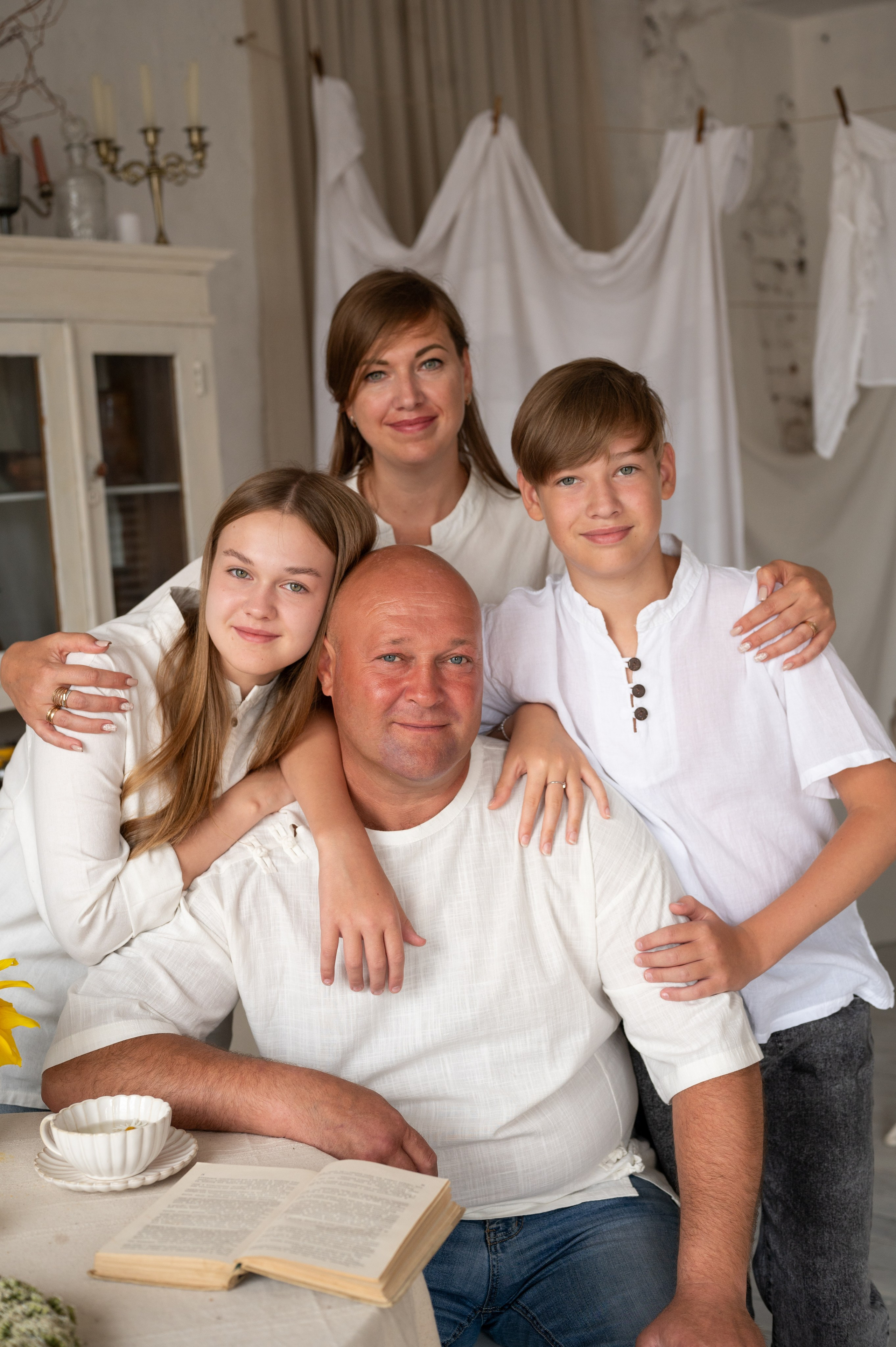 Семейная, фотостудия «Воздух». Фотограф новорожденных, семейный детский в Тюмени Татьяна Морозова