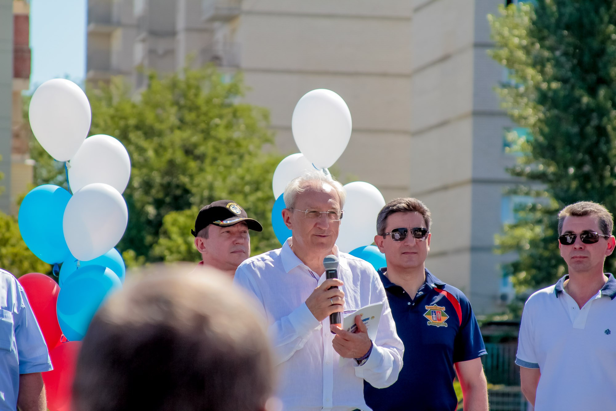 День Физкульт. Максим Матвийченко и Виктория Басова профессионалы своего дела