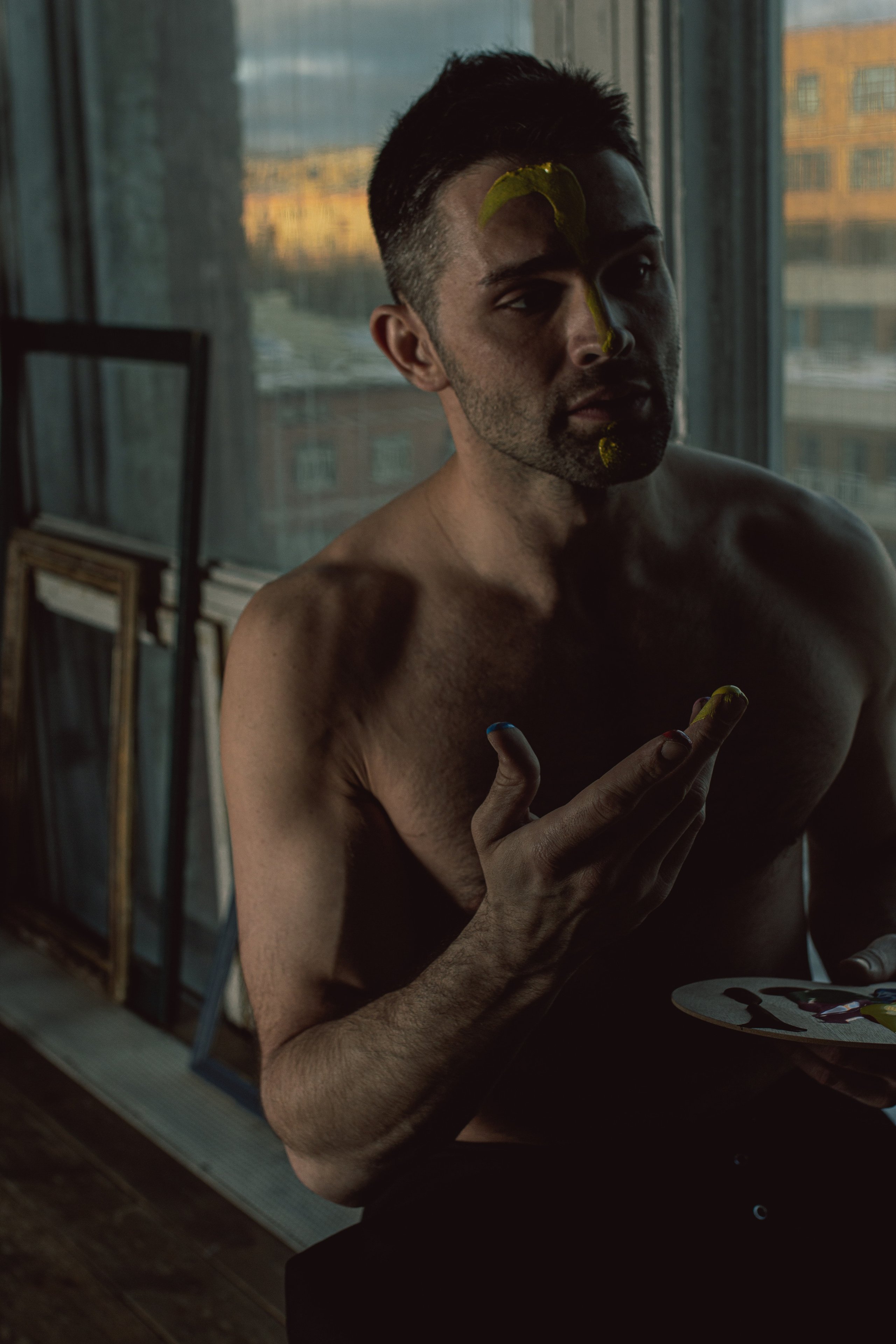 Съемка для портфолио артиста. Фотограф Яна Майорникова