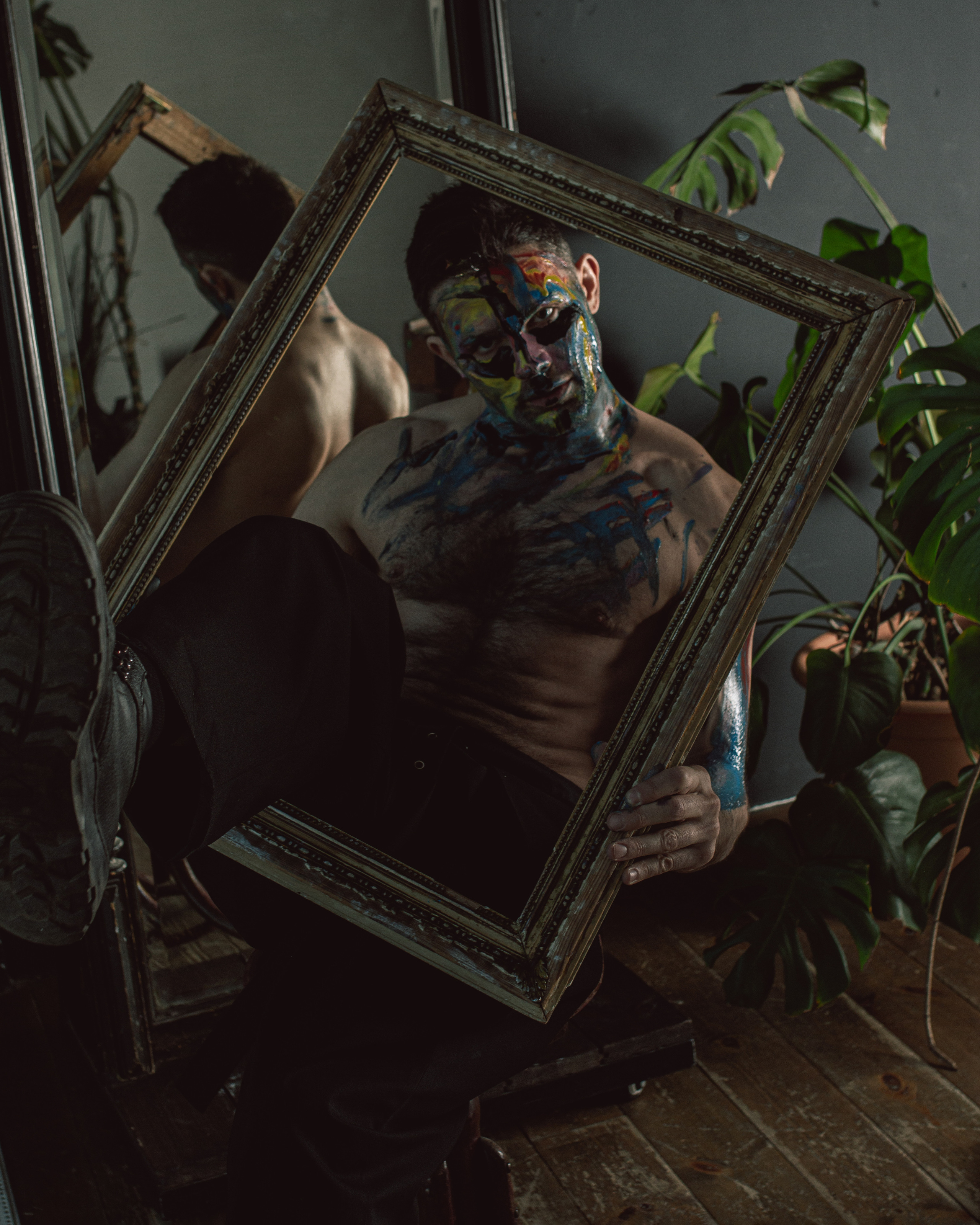 Съемка для портфолио артиста. Фотограф Яна Майорникова