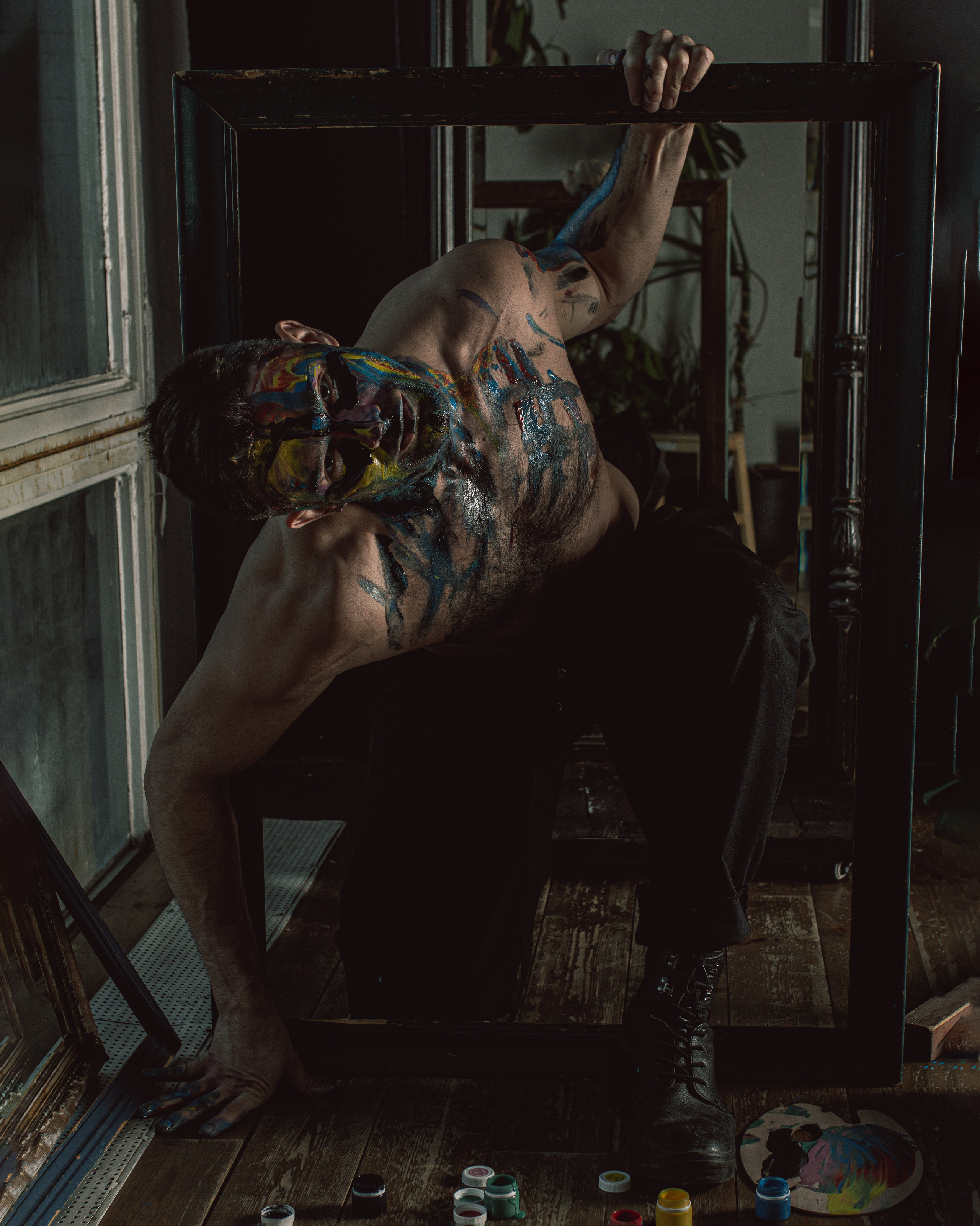 Съемка для портфолио артиста. Фотограф Яна Майорникова